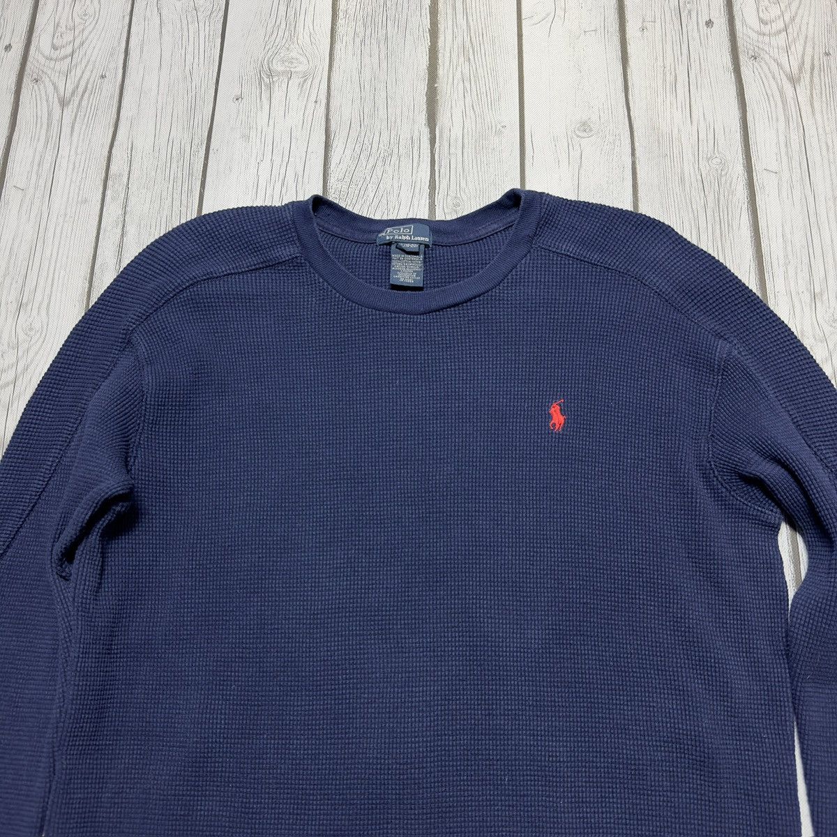 Polo Ralph Lauren Polo long sleeve thermal shirt Size US S / EU 44-46 / 1 - 3 Thumbnail
