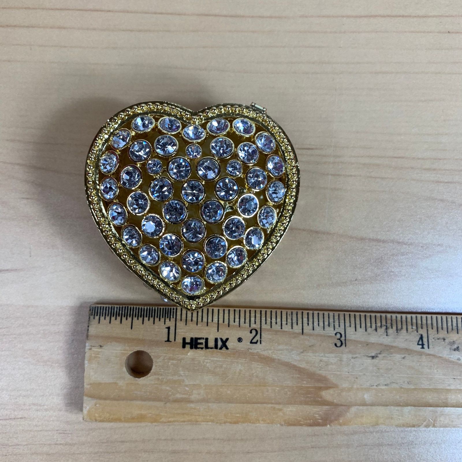 Other Fashion Jewelry Case Trinket Box Heart Shaped Casket Size ONE SIZE - 14 Thumbnail