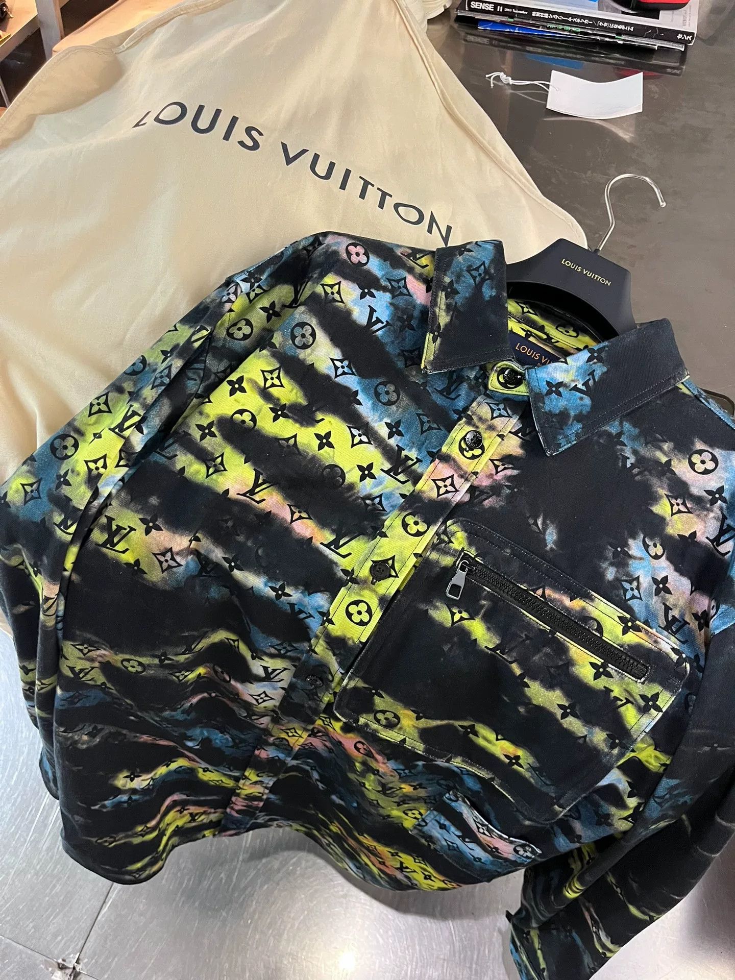 Louis Vuitton Denim Shirt 2XL