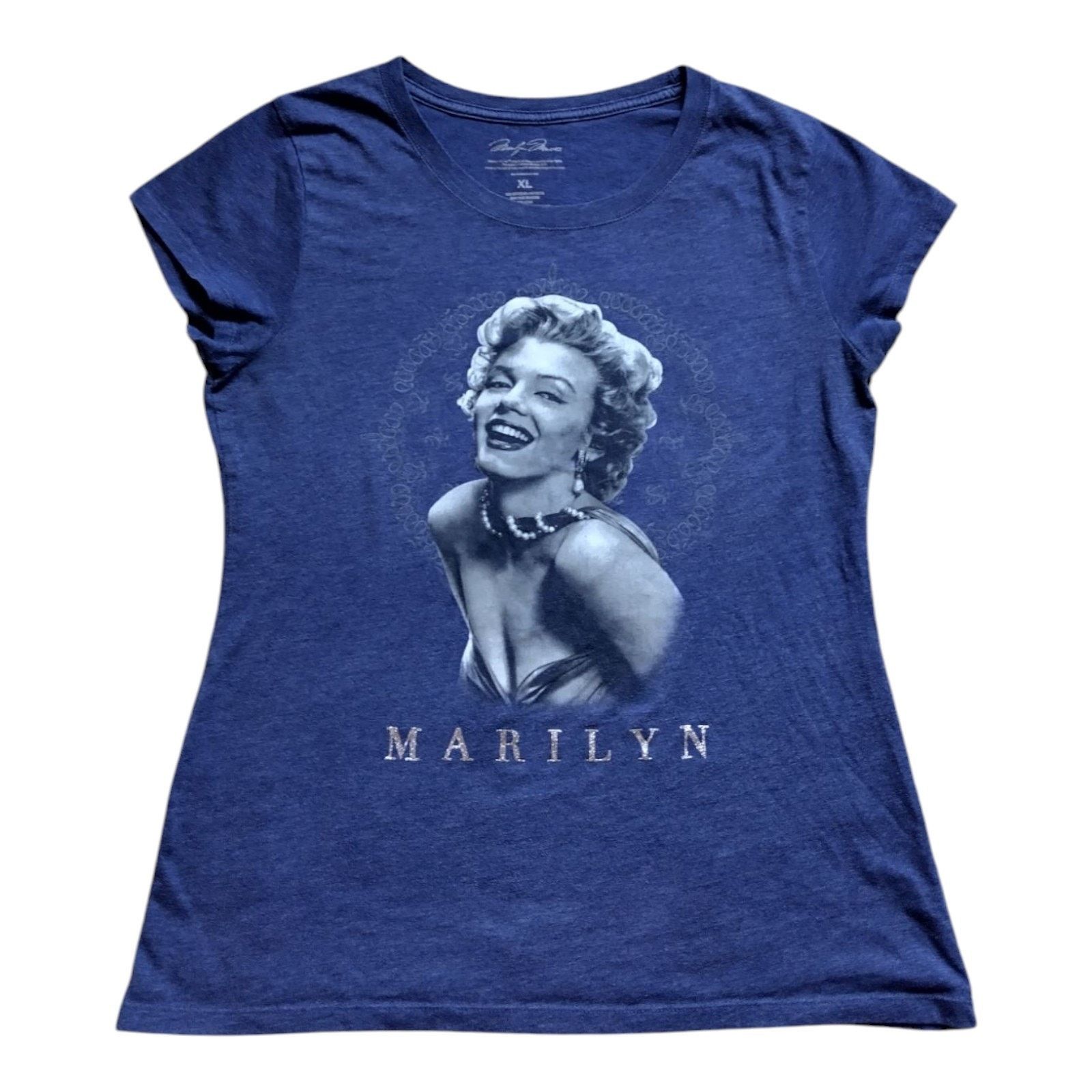 Other Women's Marilyn Monroe T-Shirt, XL, Navy Size XL / US 12-14 / IT 48-50 - 1 Preview