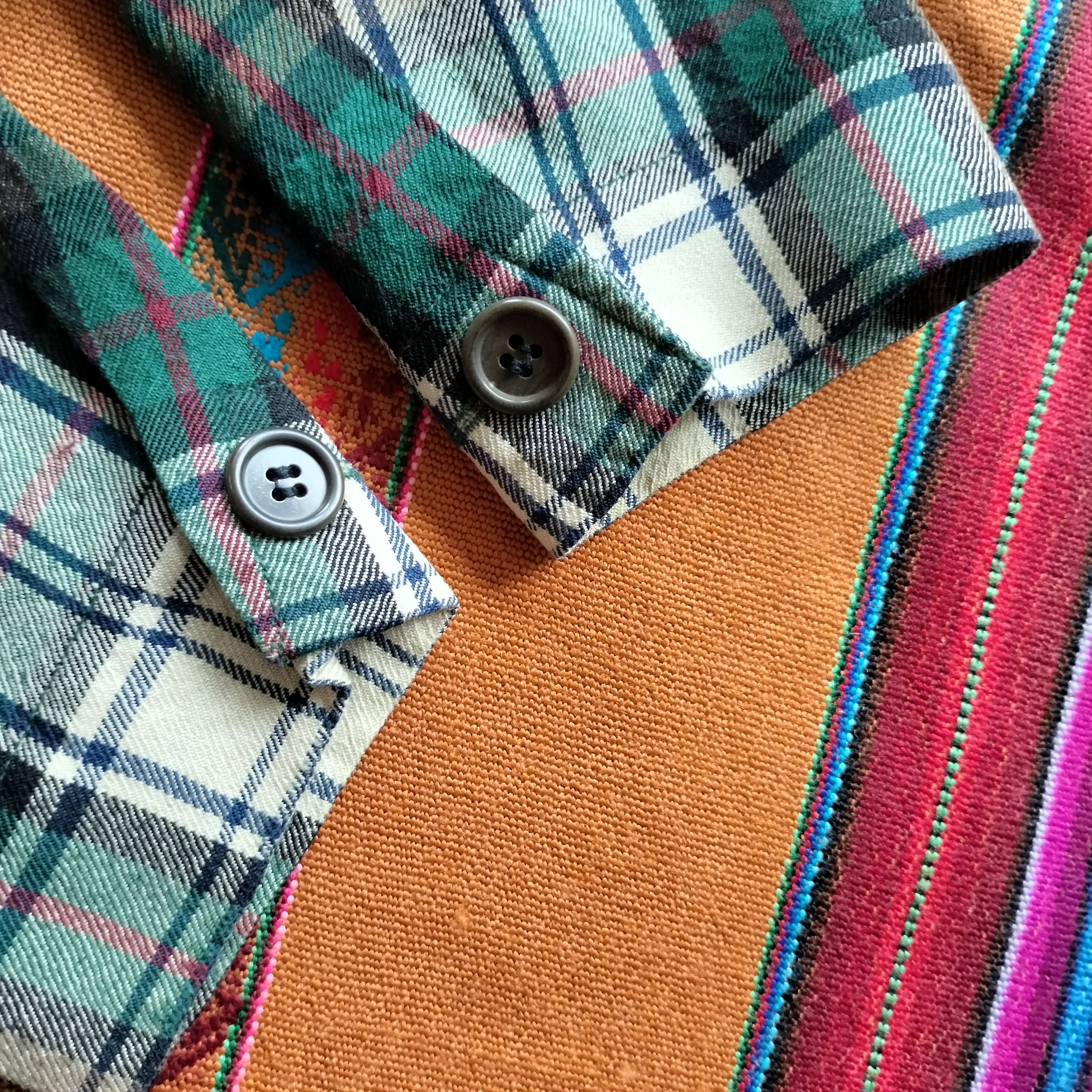 CABANE de ZUCCa Cabane de zucca 4 pocket plaid shirt Size M / US 6-8 / IT 42-44 - 11 Thumbnail