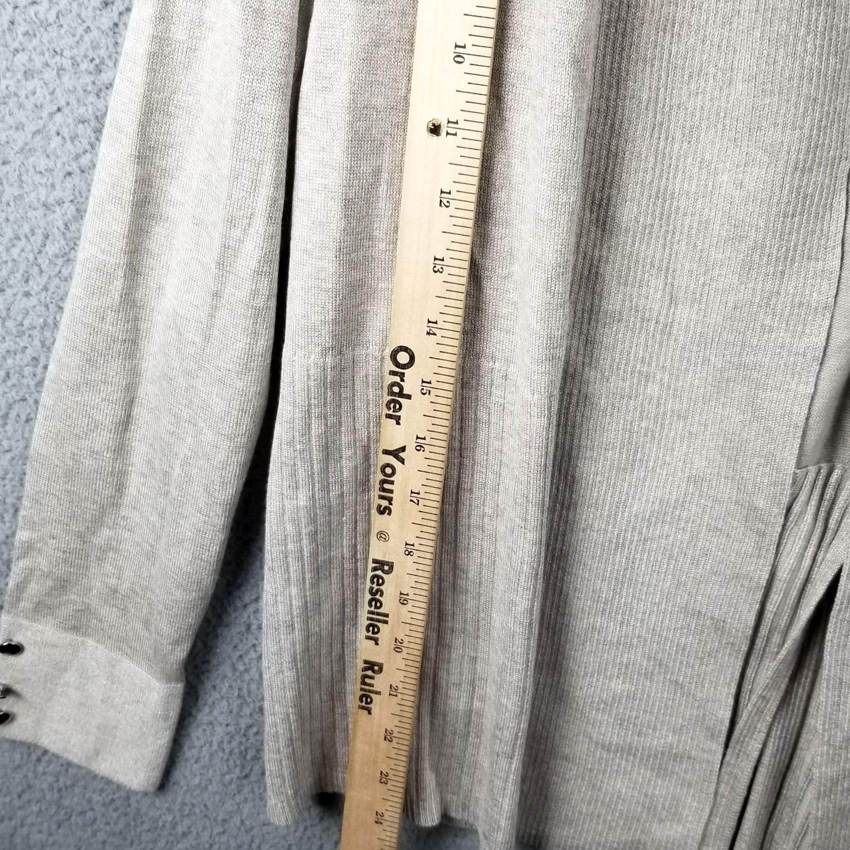 Vintage 89th & Madison Cardigan Sweater Womens Small Cream Ribbed Soft NWT New With Tag Shirt Womens Small Cream Cardigan 89th & Madison Fall Winter Size S / US 4 / IT 40 - 4 Thumbnail