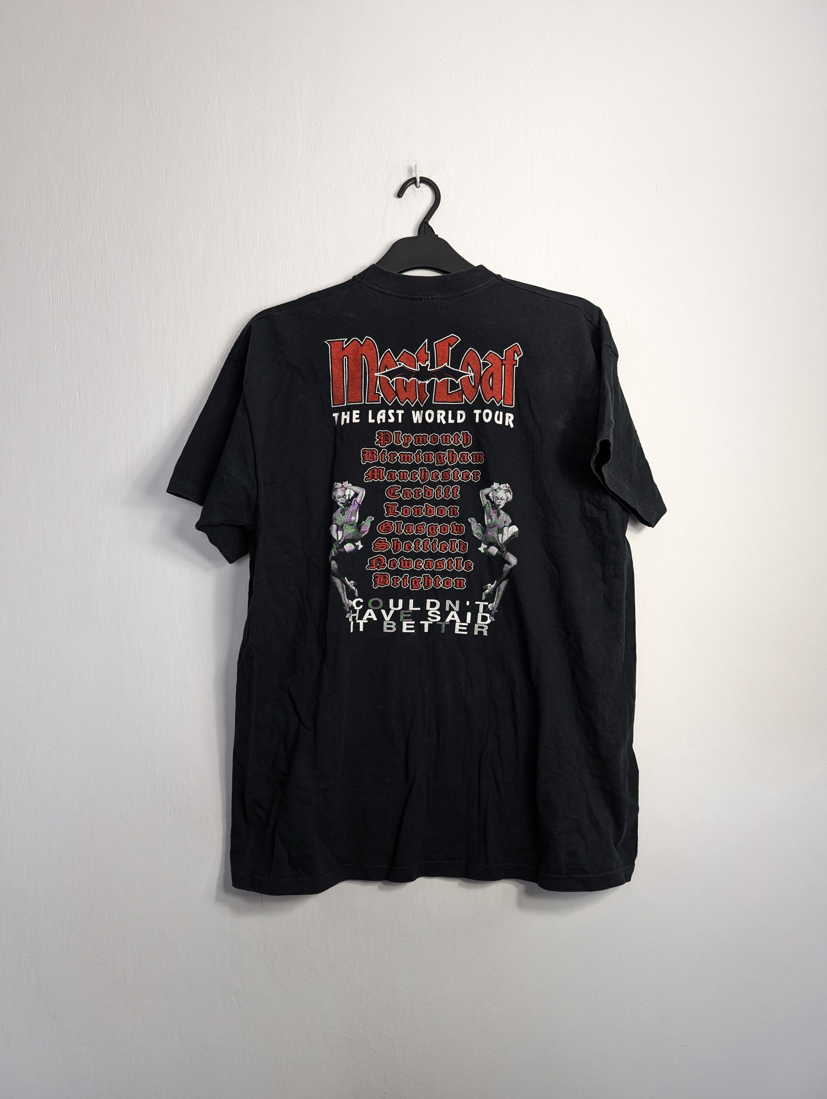 Band Tees × Vintage Vintage Meat Loaf 2003 Tour T-Shirt Rock Band Tee Y2K Size US XL / EU 56 / 4 - 3 Thumbnail