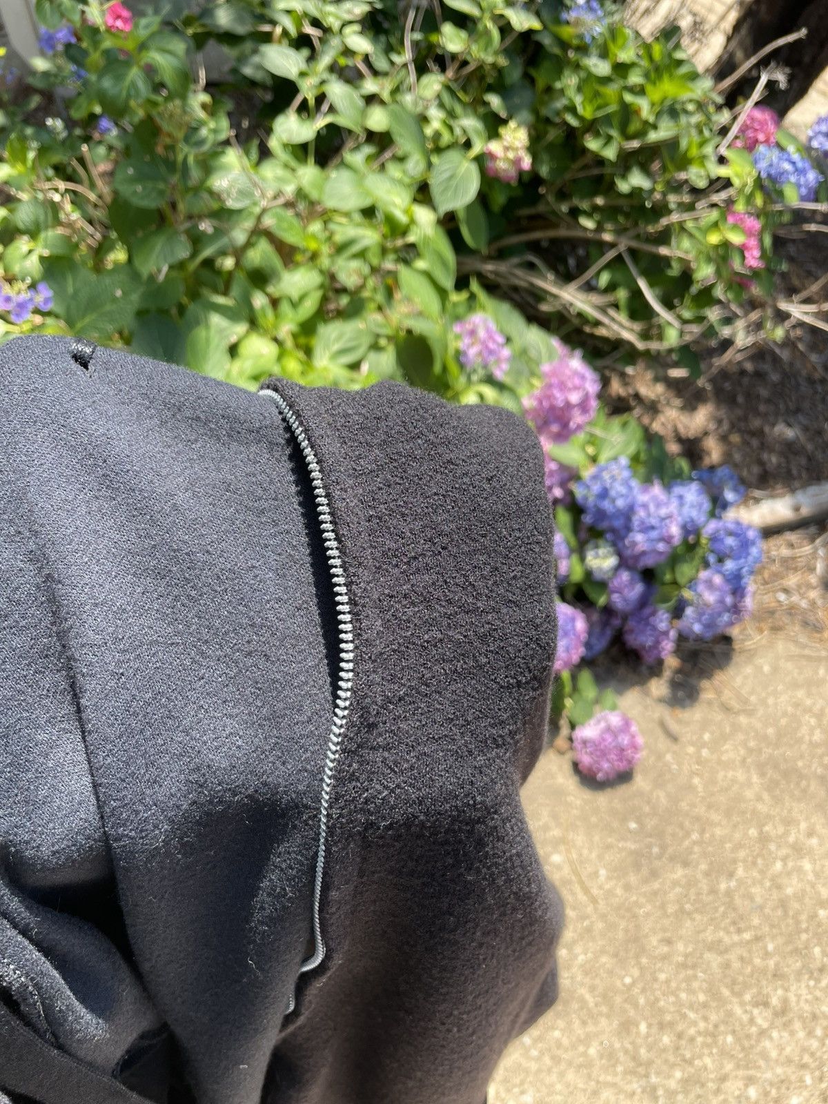 Boris Bidjan Saberi Boris Bidjan Saberi Ninja hoodie black wool blend Size US XL / EU 56 / 4 - 9 Thumbnail