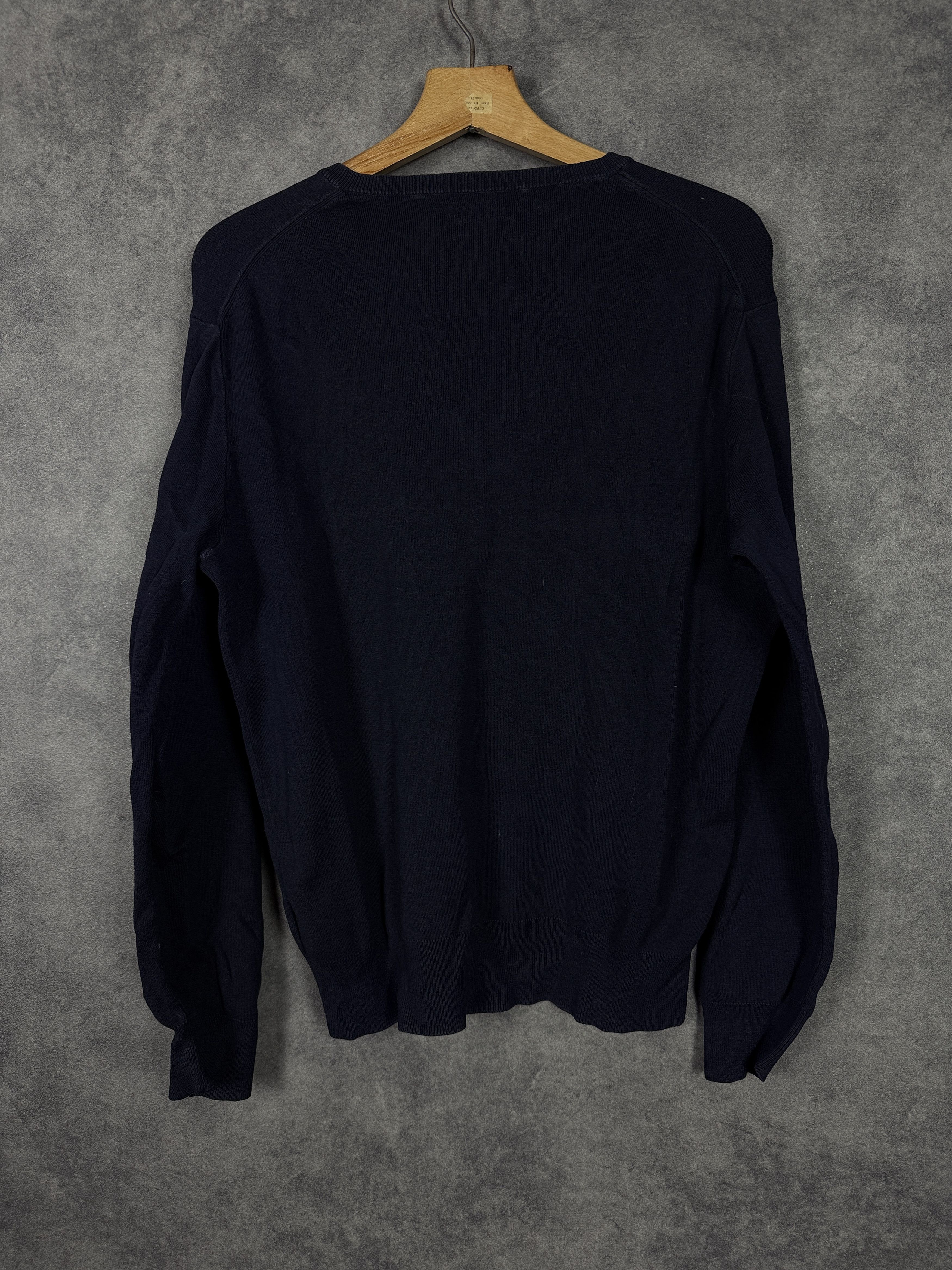 Ralph Lauren Cotton golf sweater slim fit V-neck pima cotton logo pony Size US L / EU 52-54 / 3 - 8 Thumbnail