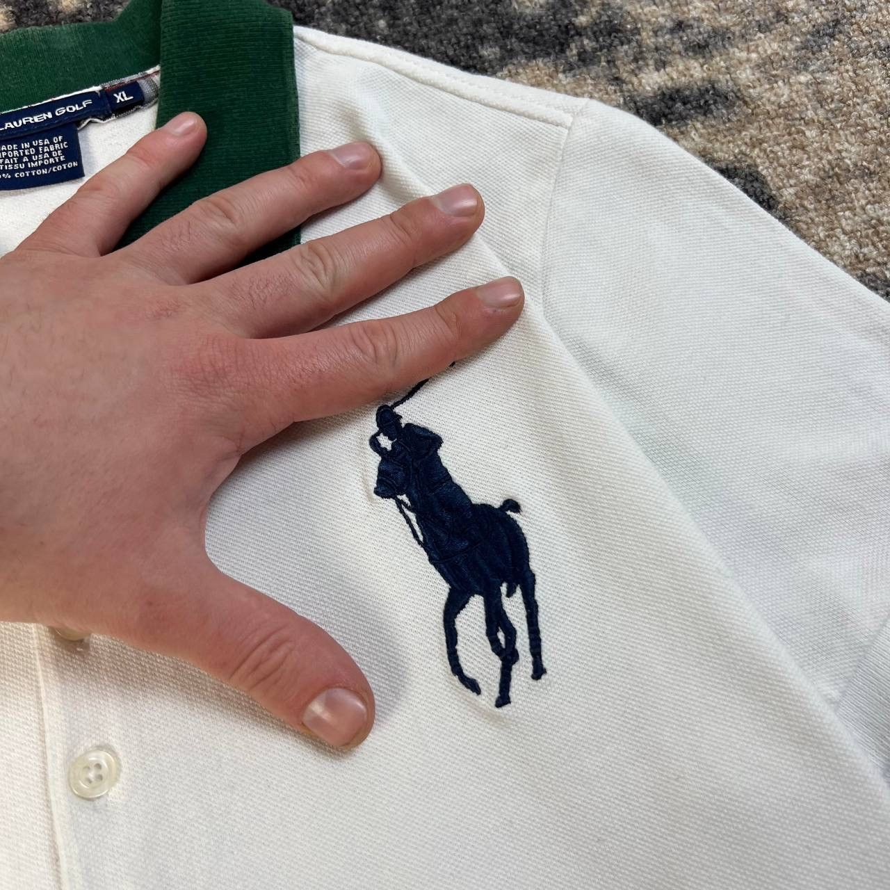 Polo Ralph Lauren Polo Ralph Lauren Luxury Big Logo Rugby T-Shirt Size XL / US 12-14 / IT 48-50 - 4 Thumbnail