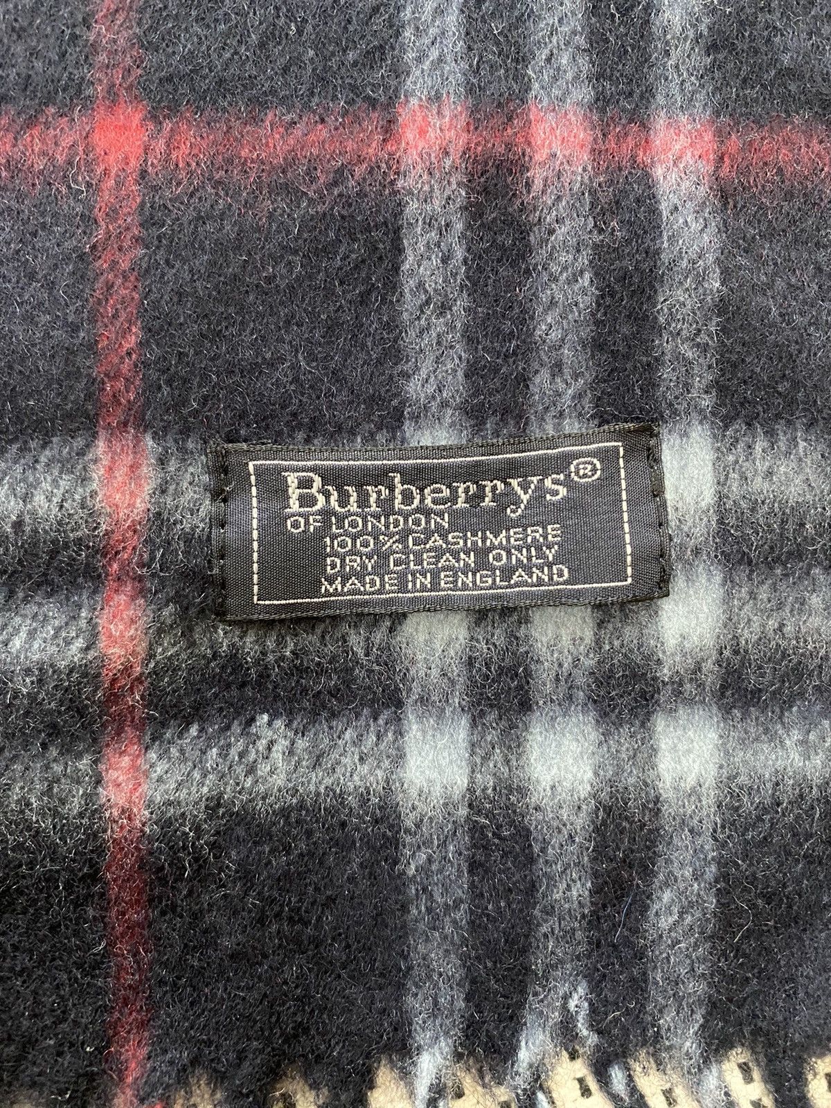 Burberry × Burberry Prorsum Vintage burberrys of london cashmere mafla/scarf very rare Size ONE SIZE - 6 Thumbnail