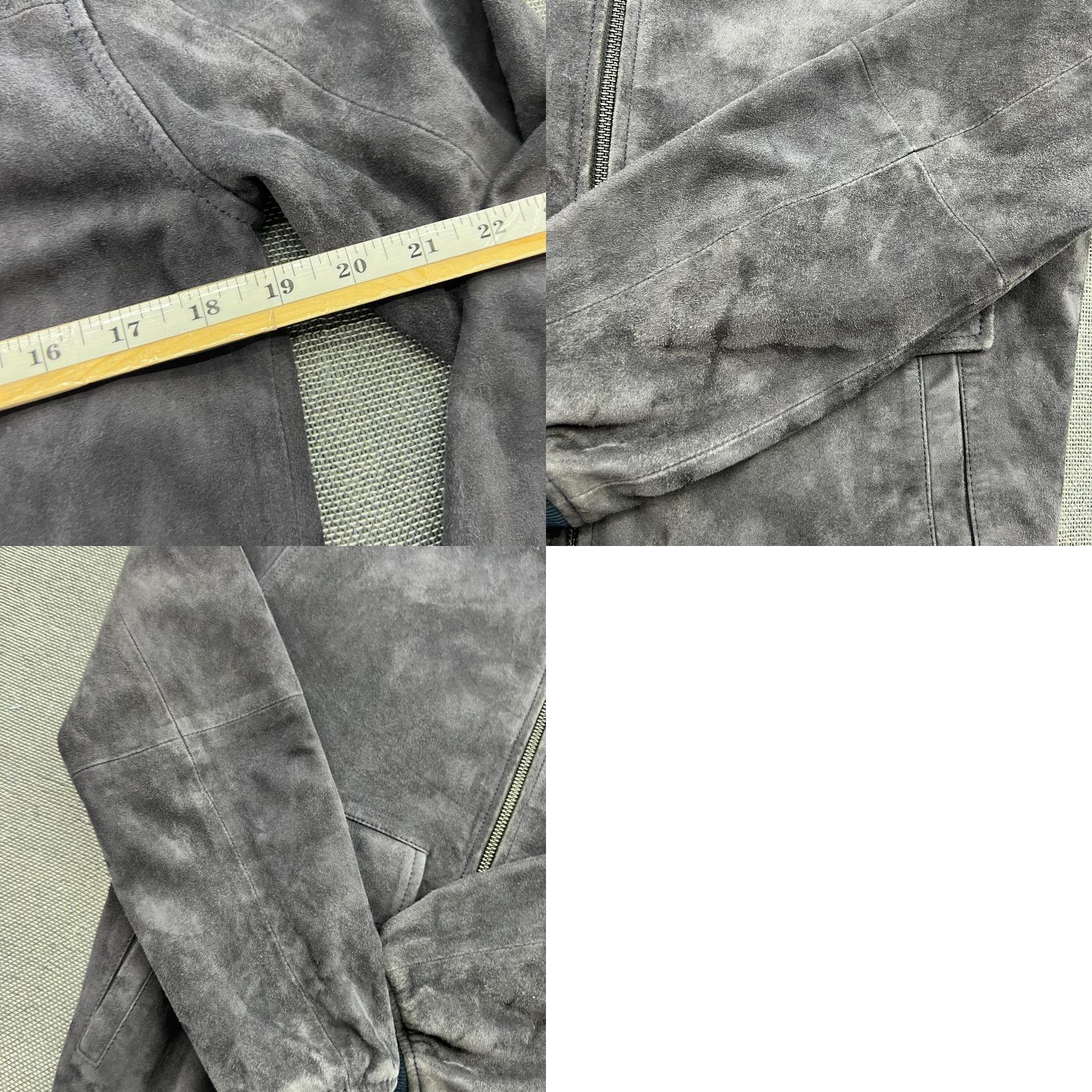 Levi's Levi's Made & Crafted Italy Goat Suede Jacket Mens Small Size S Blue Leather Biker Vintage No Absent Size US S / EU 44-46 / 1 - 9 Thumbnail
