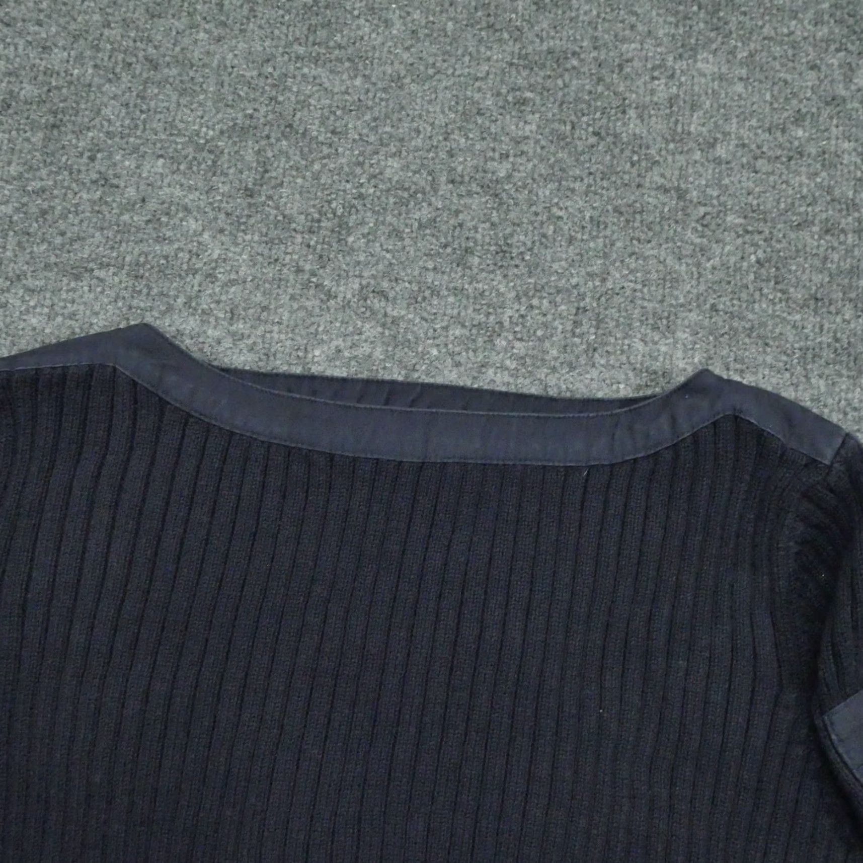 Ralph Lauren VINTAGE Ralph Lauren Sweater Womens Medium Blue Pullover Ribbed Cotton Side Tie Y2K Men? Size M / US 6-8 / IT 42-44 - 4 Thumbnail