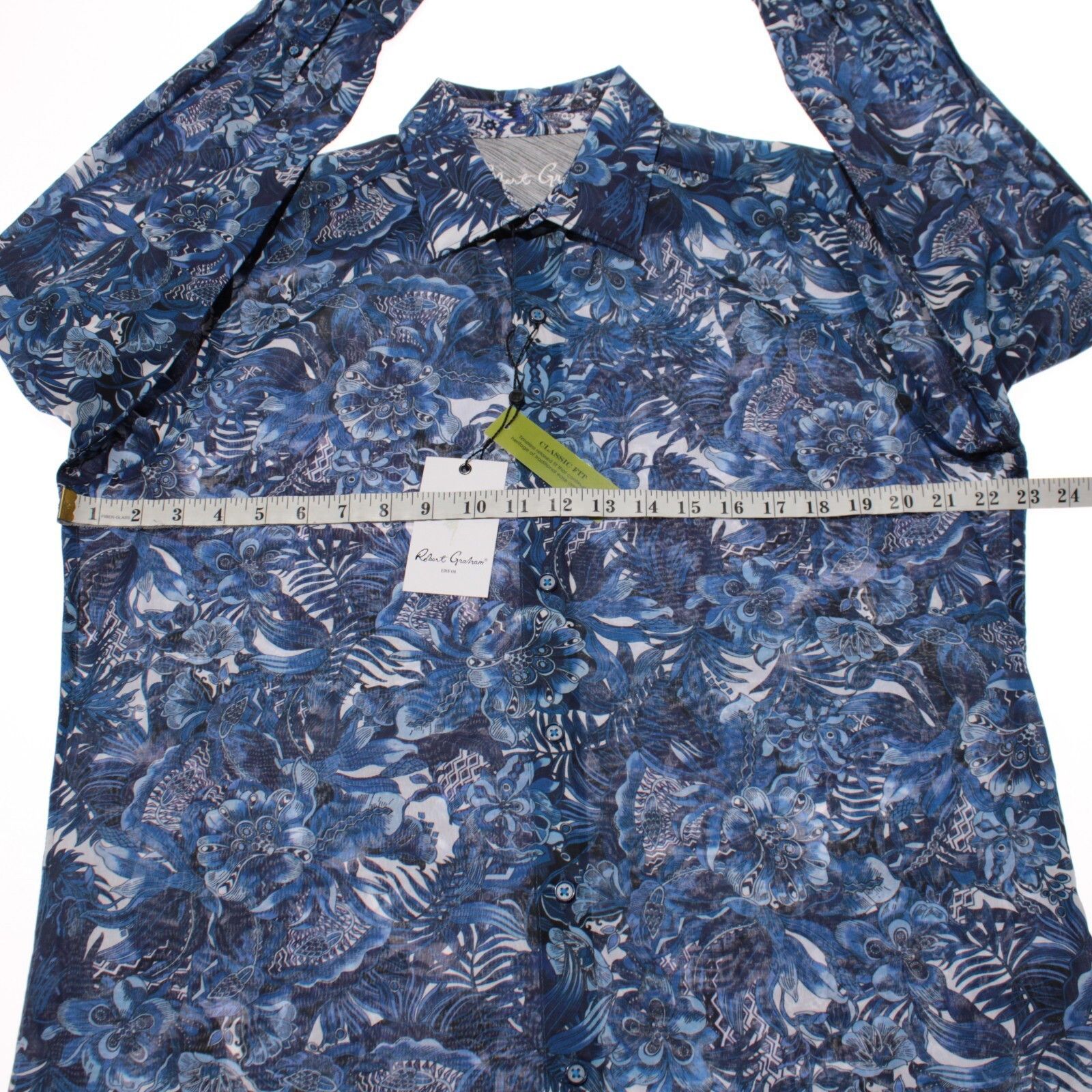 Robert Graham Robert Graham New with tags Shirt Size M US In Blue Size US M / EU 48-50 / 2 - 8 Thumbnail