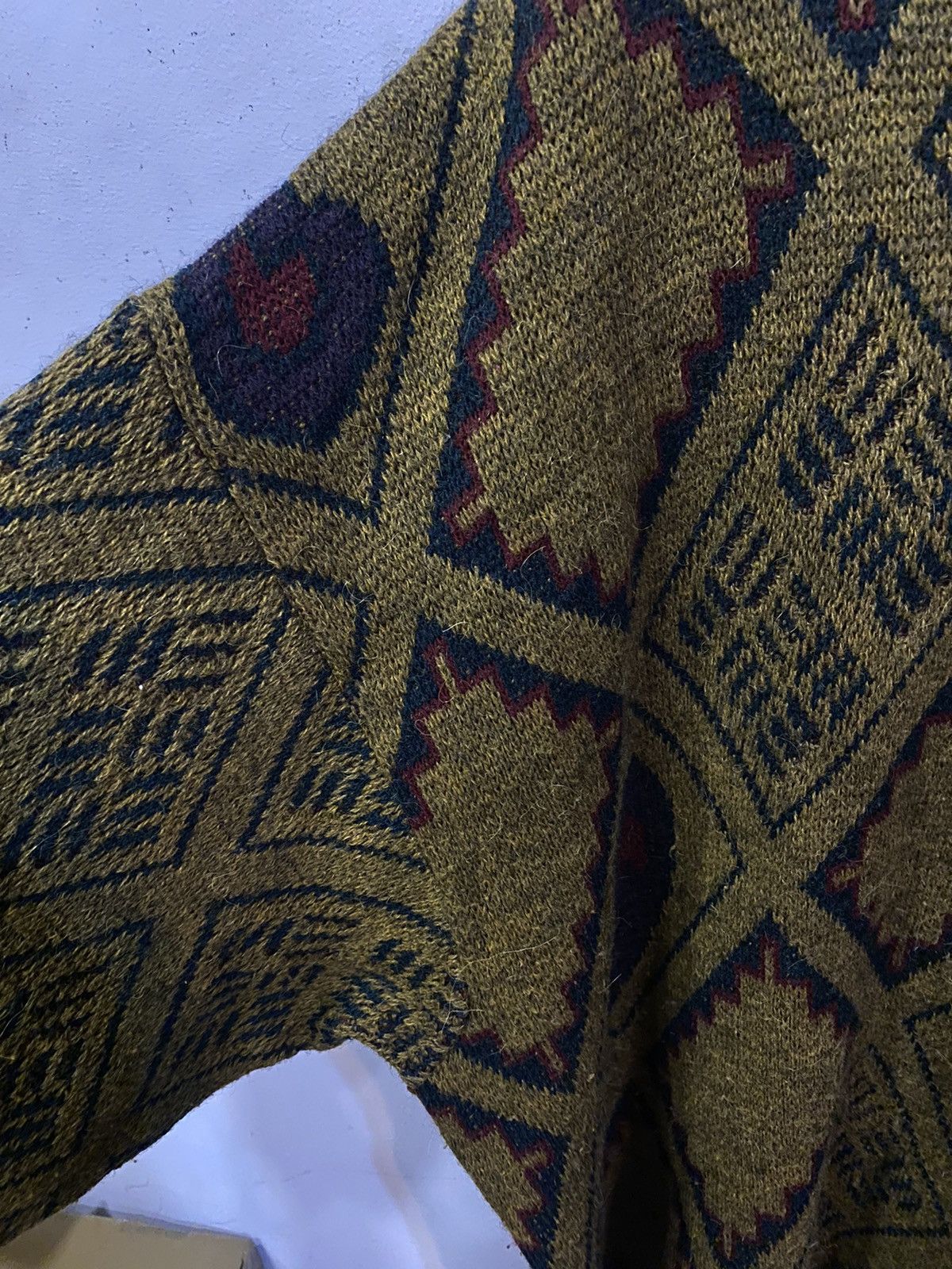 Yves Saint Laurent Wool 90’s YSL Sweater Knit Size US XXL / EU 58 / 5 - 11 Thumbnail