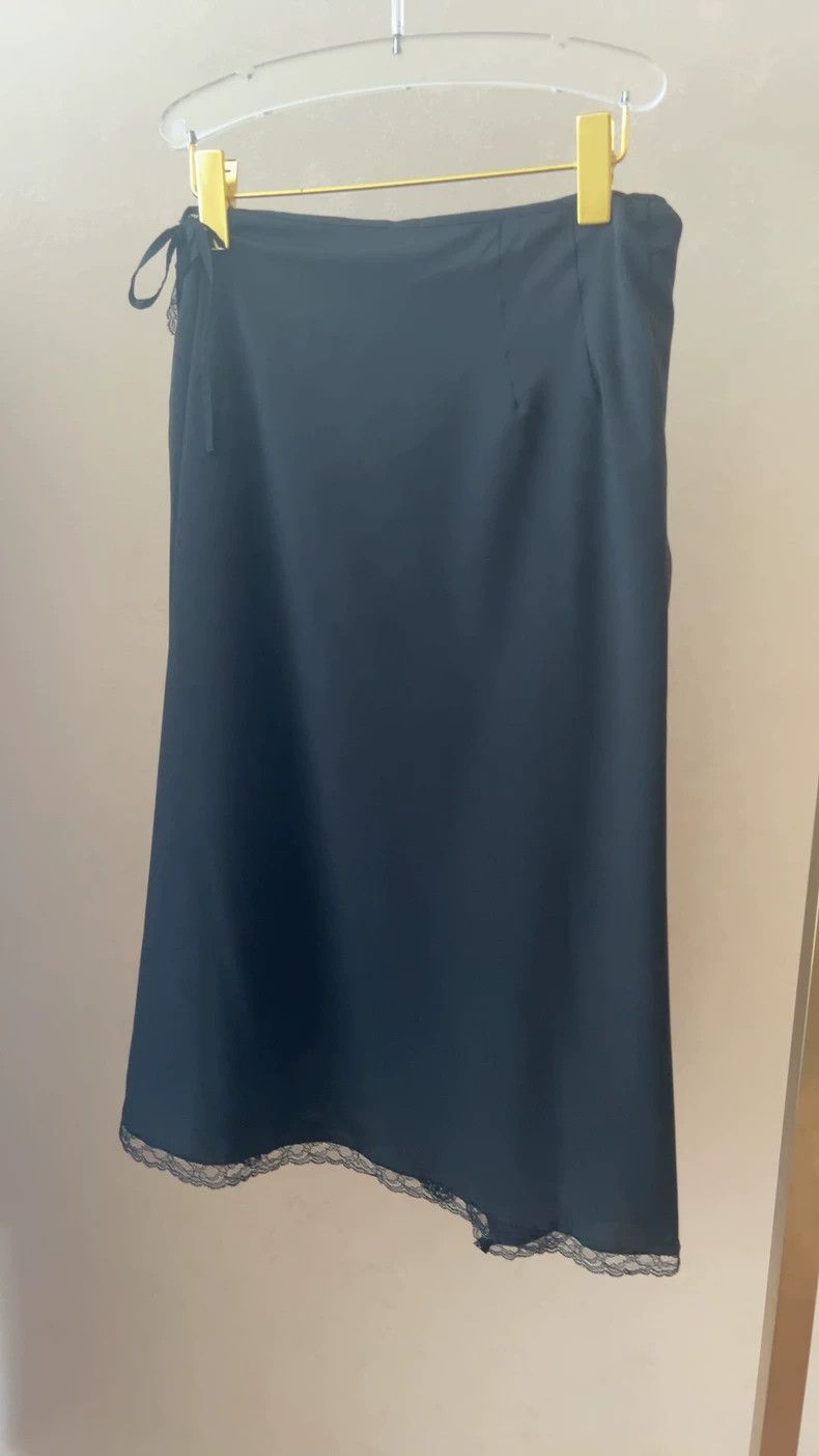 Dries Van Noten DRIES VAN NOTEN size:38 A black women's skirt Size 22" - 6 Thumbnail