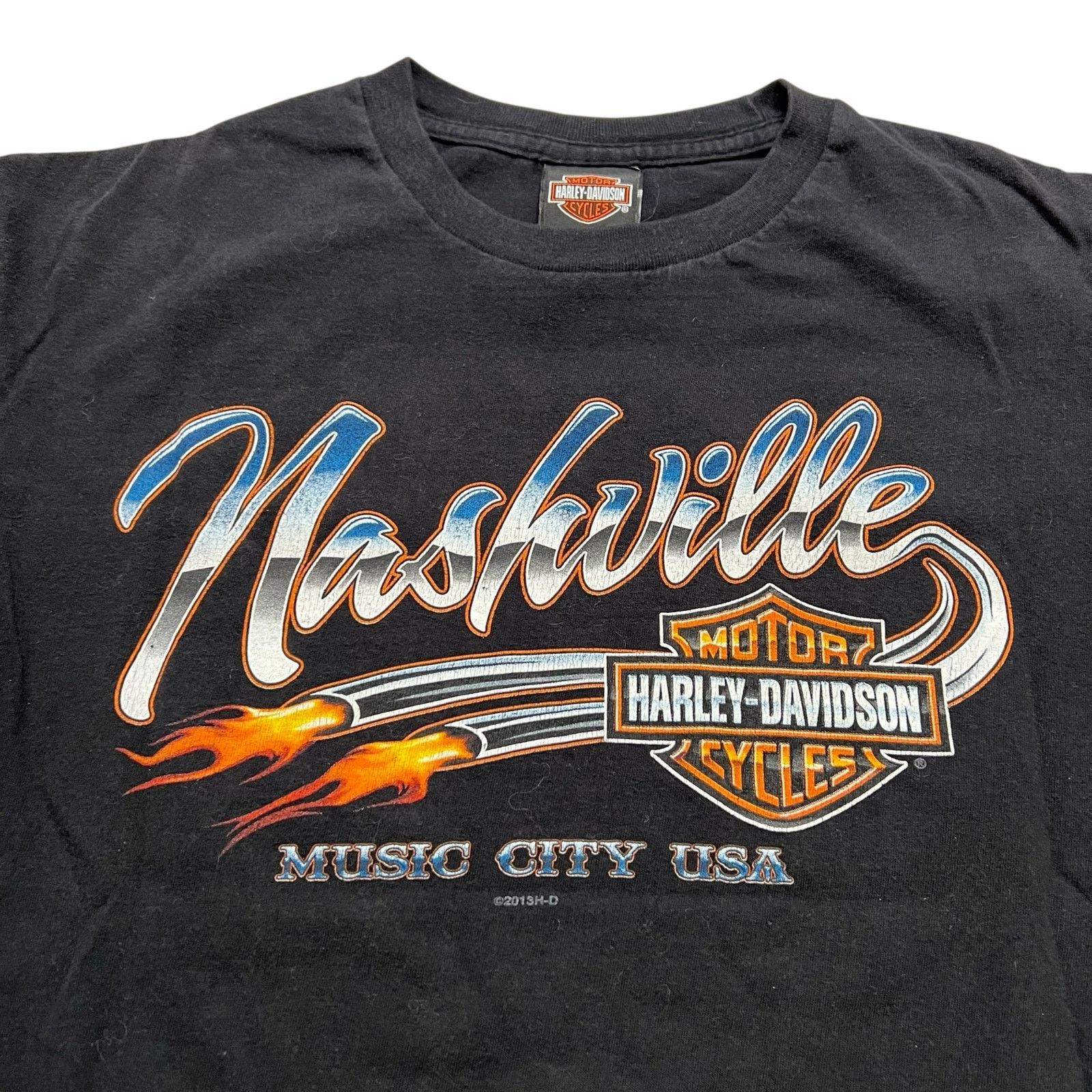 Harley Davidson Vintage Harley-Davidson Nashville Music City T-Shirt L Size US L / EU 52-54 / 3 - 2 Thumbnail