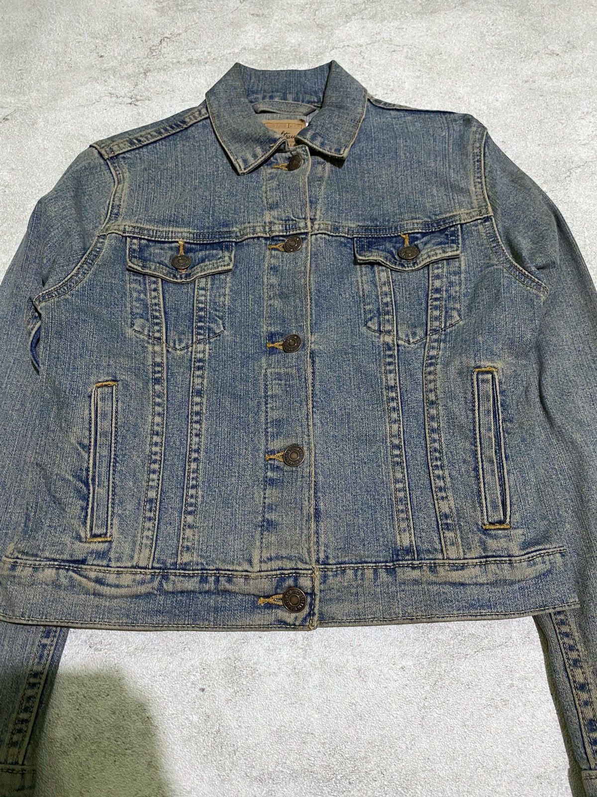 Levi's Vintage Clothing 00’s levis trucker jacket Size XL / US 12-14 / IT 48-50 - 4 Thumbnail