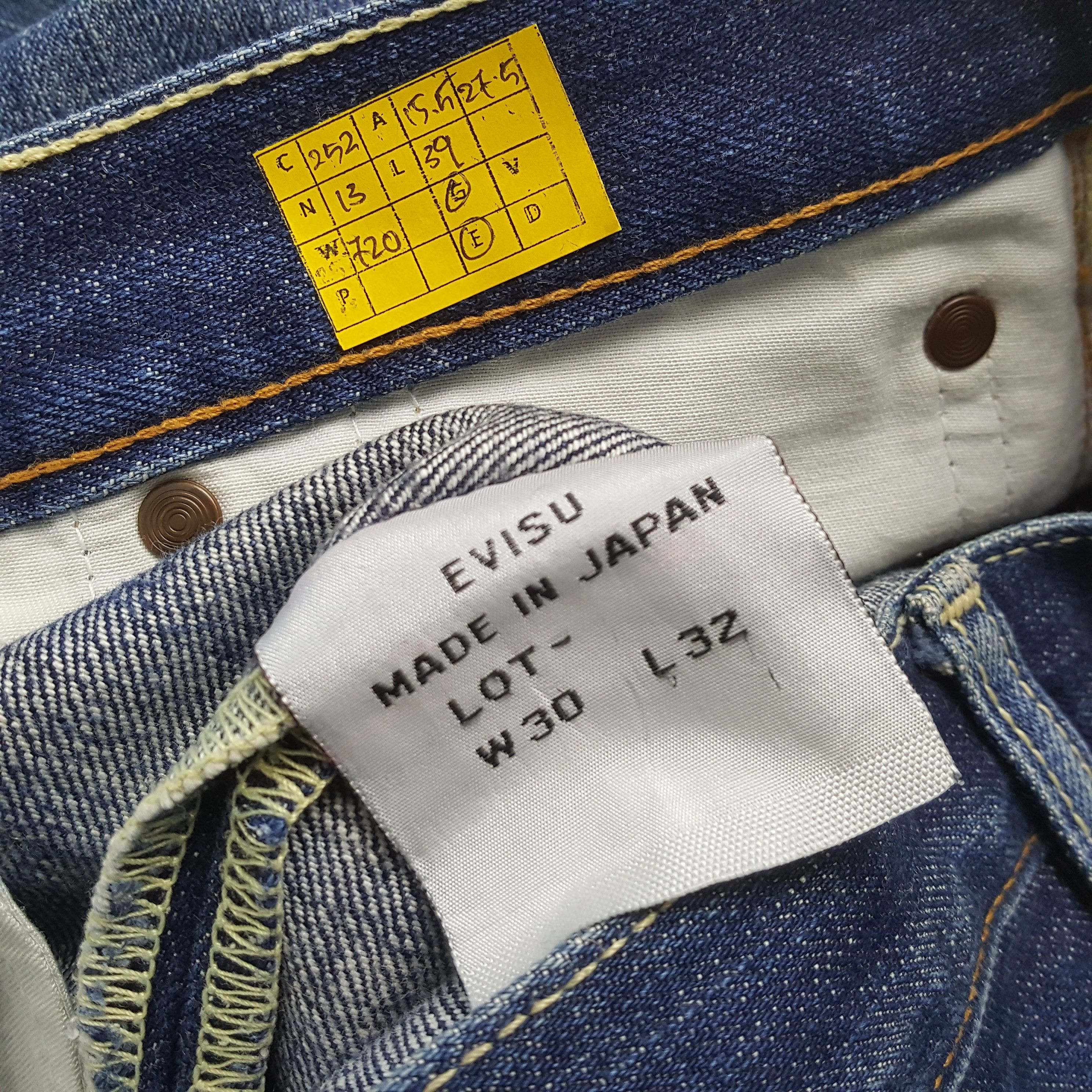 Evisu × Japanese Brand × Vintage Vintage EVISU Japanese Brand Daicock Custom Style Jeans Size US 31 - 13 Thumbnail
