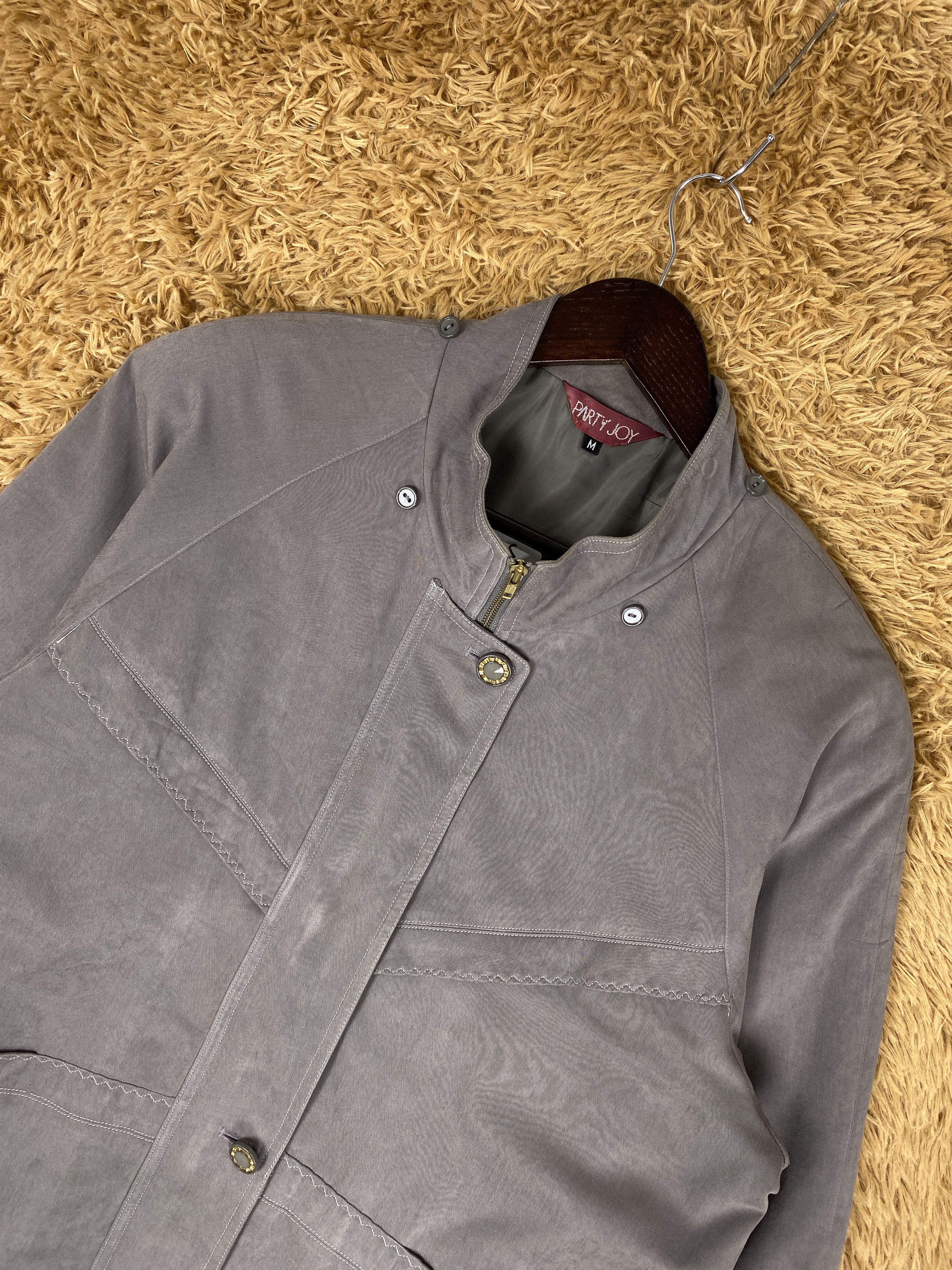 Japanese Brand Vintage Party Joy Long Jacket Parkas J2205 Size US M / EU 48-50 / 2 - 2 Thumbnail