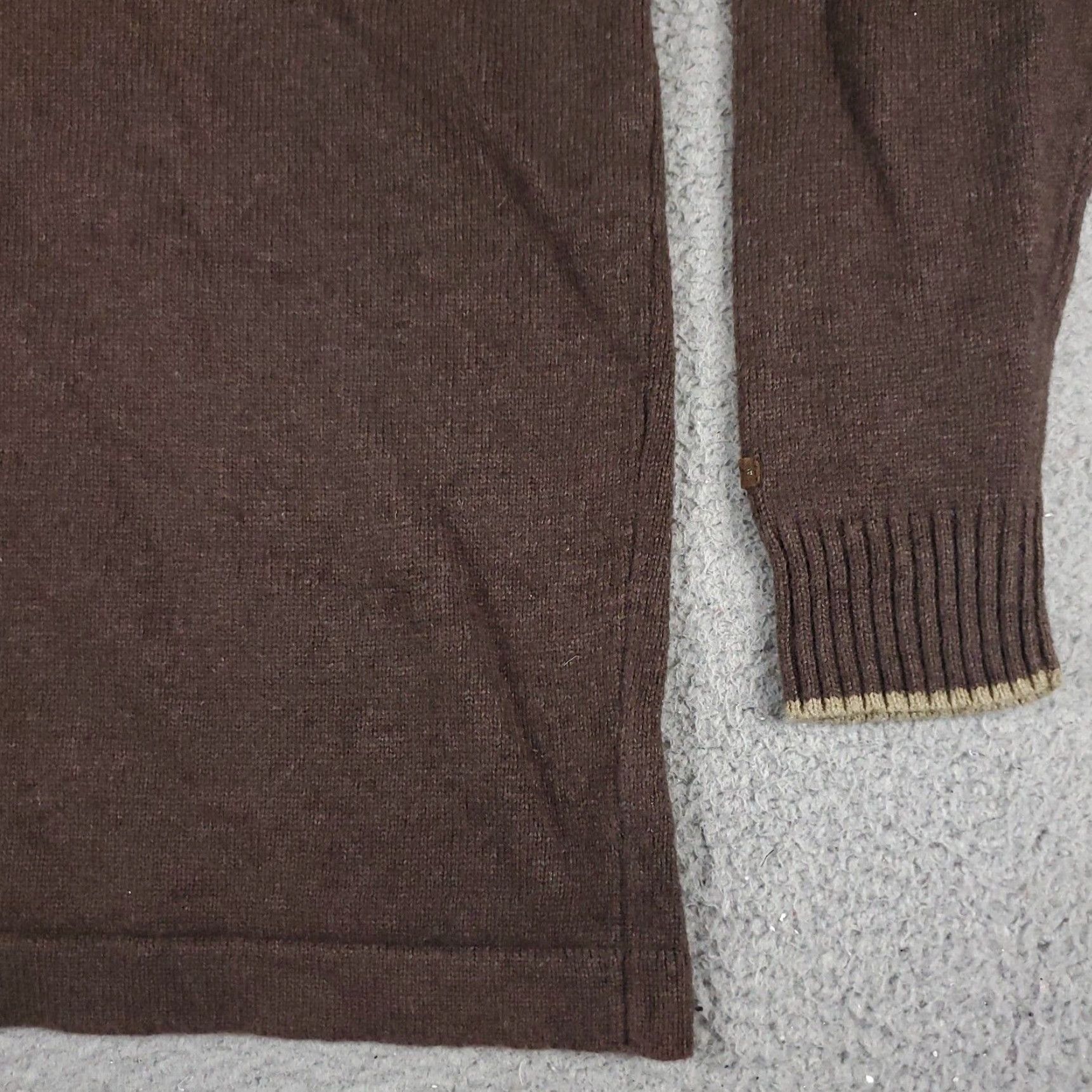 Vintage VINTAGE Columbia Sweater Men's 2XL Pullover Knit 1/4 Zip Brown Casual Outdoor Size US XXL / EU 58 / 5 - 4 Thumbnail
