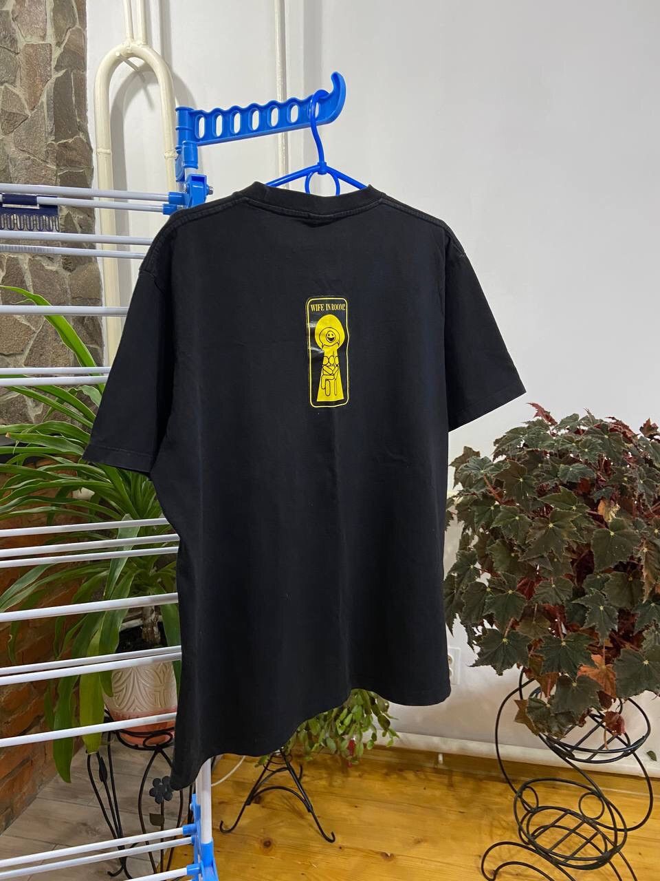 Hook-Ups Vintage “Sex in the Room” Humor T-shirt Size US L / EU 52-54 / 3 - 2 Thumbnail