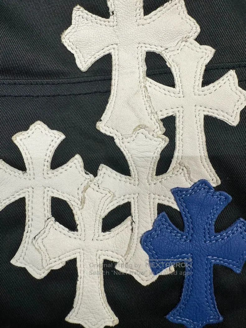 Chrome Hearts Chrome Hearts Blue White Cargo Pants. Size US 34 / EU 50 - 3 Thumbnail