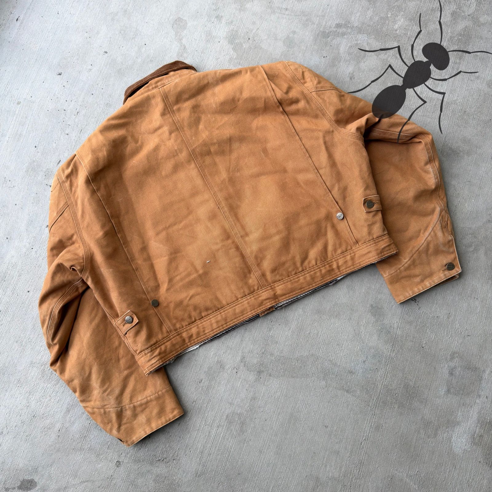 Vintage Brown walls blizzard cropped work wear jacket Size US XL / EU 56 / 4 - 6 Thumbnail