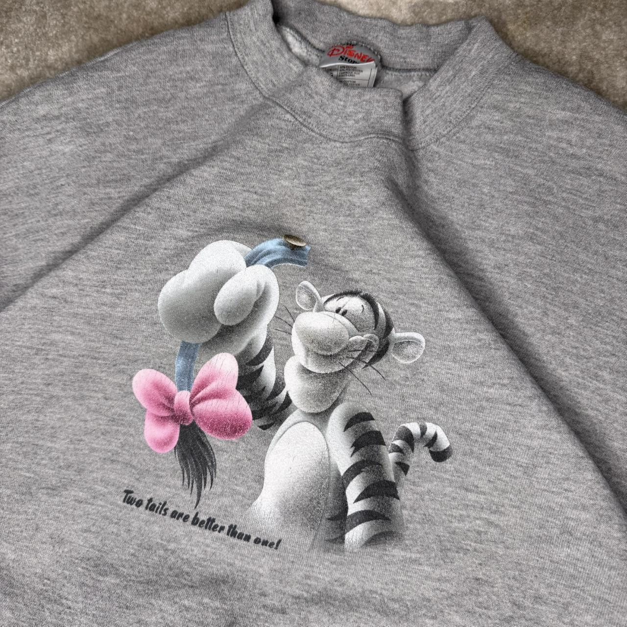 Disney Disney Tigger Sweatshirt - Retro Graphic Crewneck - Size L Size US L / EU 52-54 / 3 - 2 Thumbnail