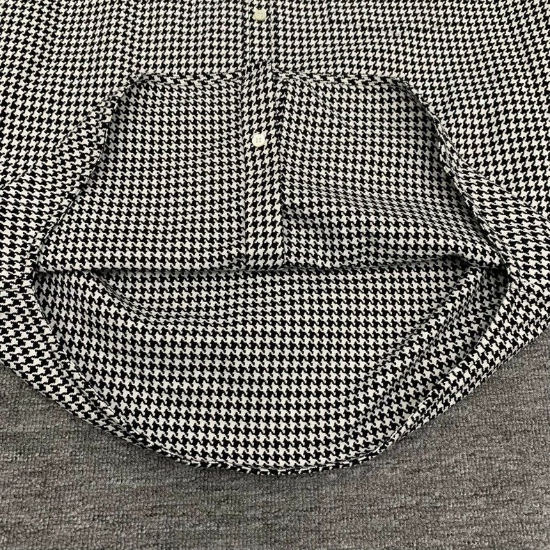 Balenciaga Balenciaga size 34 Glen plaid button lock shirt short-slee Size XS / US 0-2 / IT 36-38 - 8 Thumbnail
