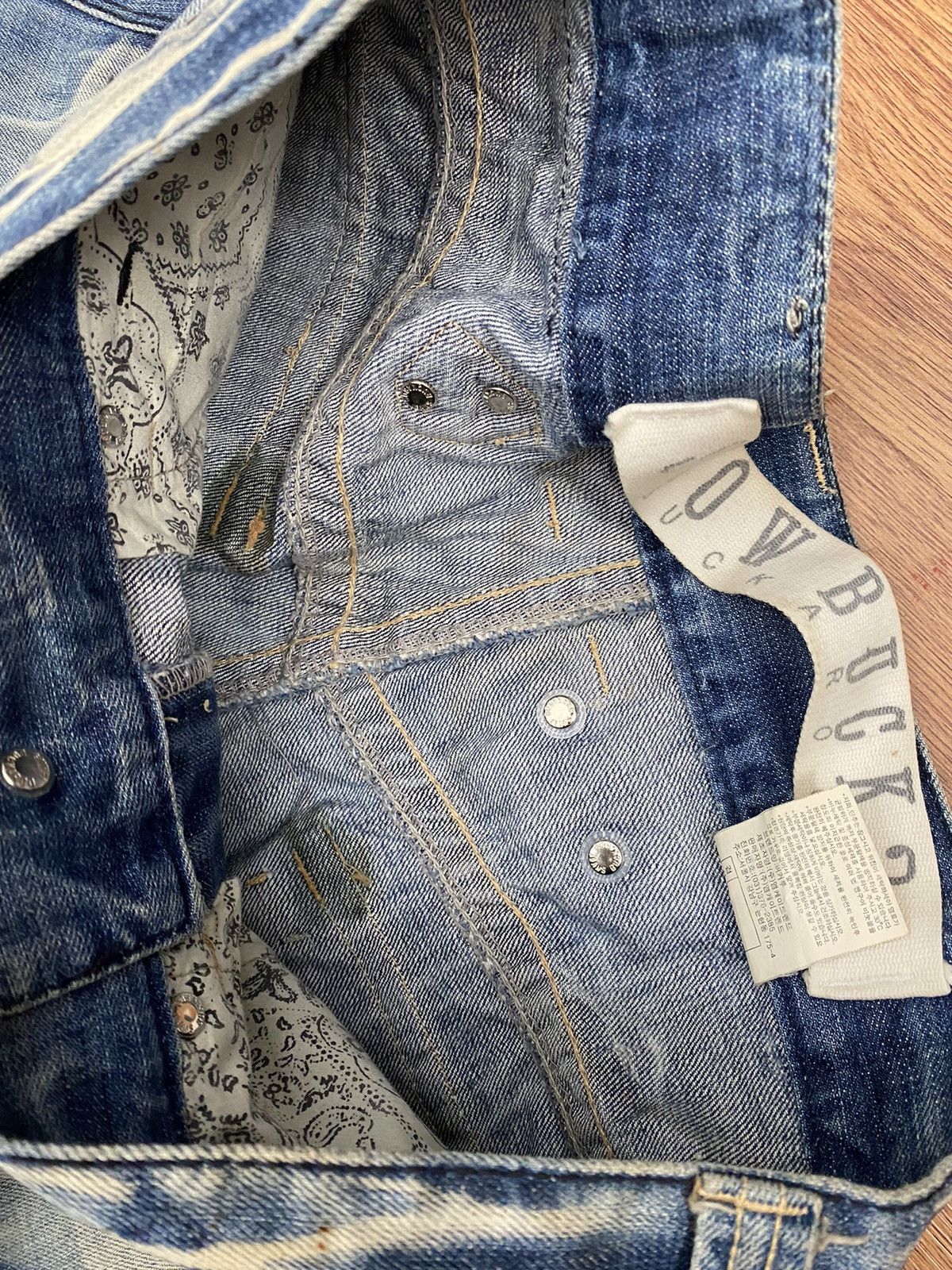 If Six Was Nine × Japanese Brand × Le Grande Bleu (L.G.B.) Buckaroo snow buck jeans Size US 32 / EU 48 - 5 Thumbnail