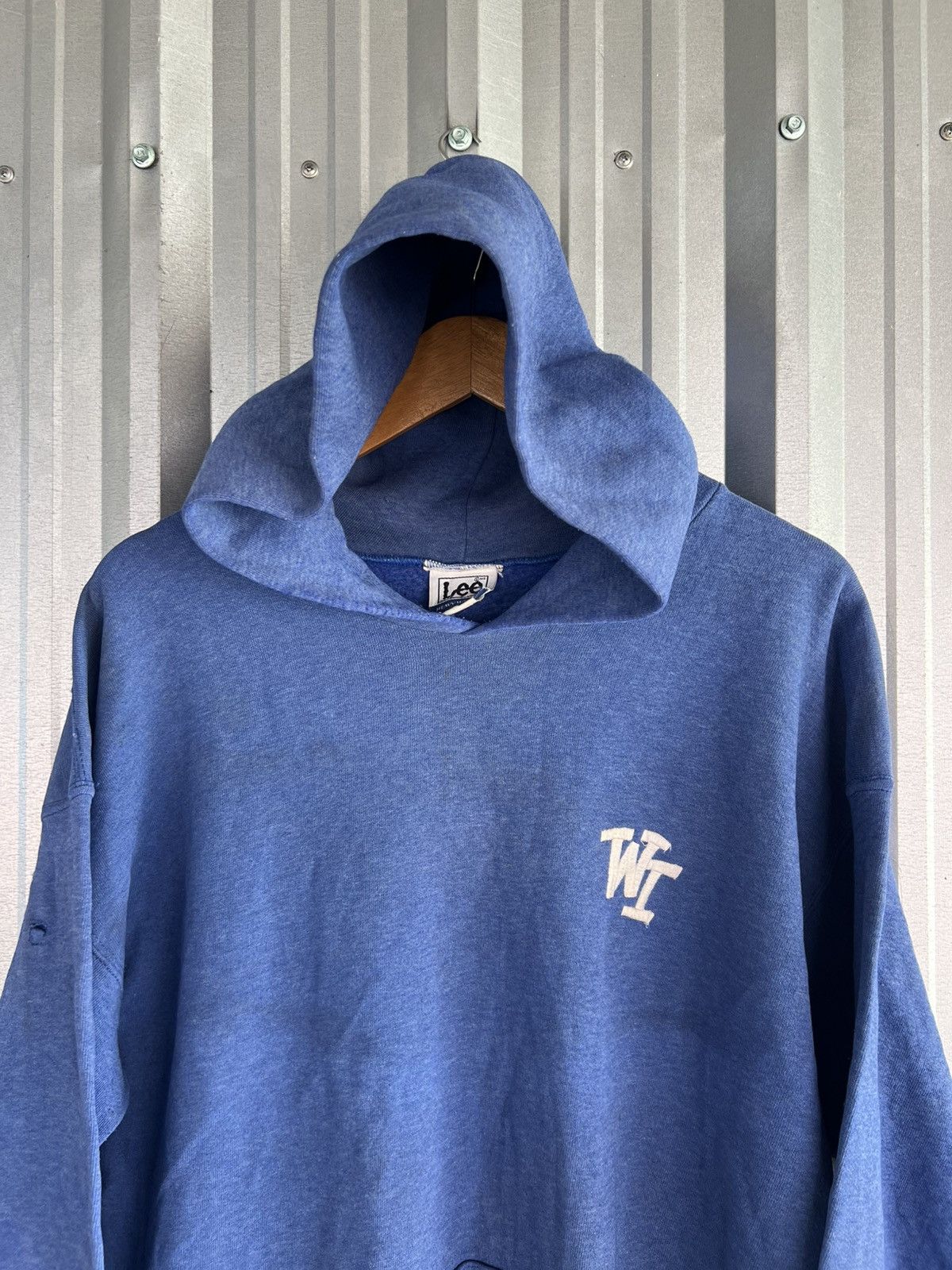 Lee Vintage Hoodie Tag Lee Sun fade 80s Size US XL / EU 56 / 4 - 2 Thumbnail