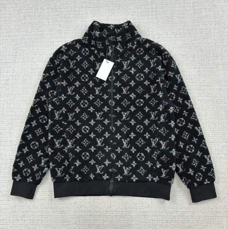 Louis Vuitton Louis Vuitton Winter Black Cotton Jacket for Men 0089 Size US M / EU 48-50 / 2 - 1 Thumbnail