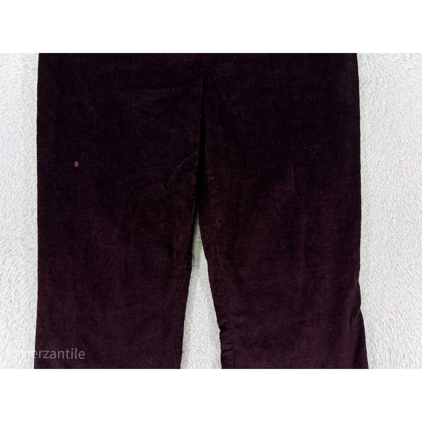 Vintage Cache Women's Flared Pants Size 8 Red Rayon Casual Chic 90s Style Size 30" / US 8 / IT 44 - 6 Thumbnail
