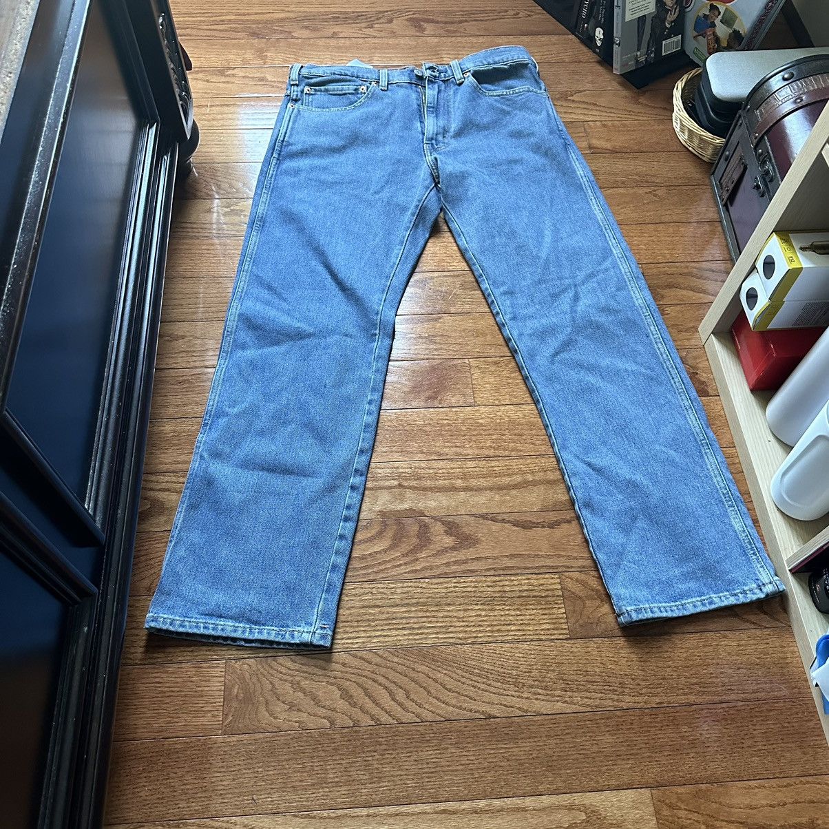Levi's Levi straight fit denim Size (34x32)Blue Size US 34 / EU 50 - 4 Thumbnail