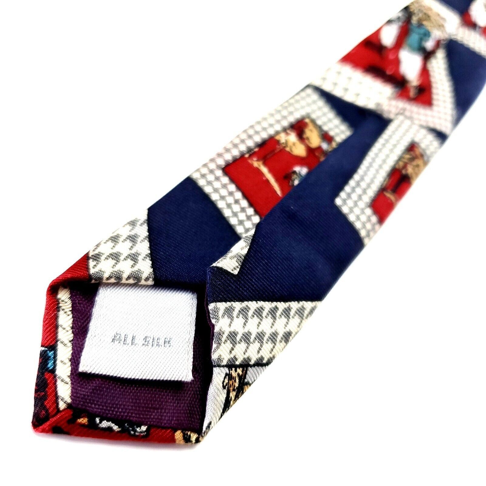 Pierre Cardin Pierre Cardin Blue Silk Tie Woven Graphic Size ONE SIZE - 5 Thumbnail