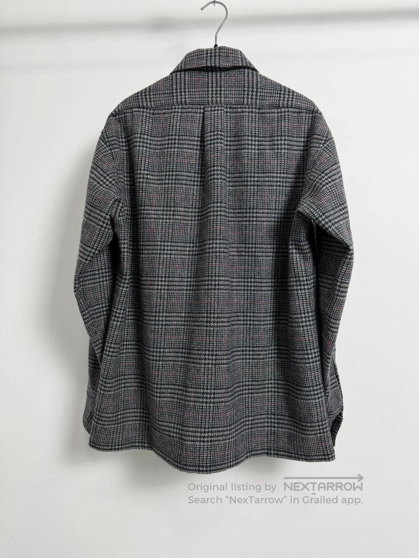 Saint Laurent Paris Saint Laurent 16FW Check Wool Overshirt. Size US S / EU 44-46 / 1 - 2 Thumbnail