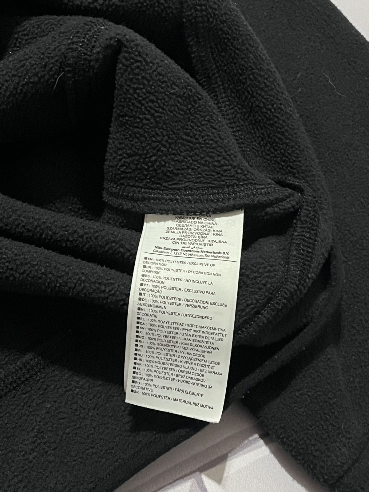 Nike Nike England Rugby O2 Fleece Pullover XXL Black Size US XXL / EU 58 / 5 - 6 Thumbnail