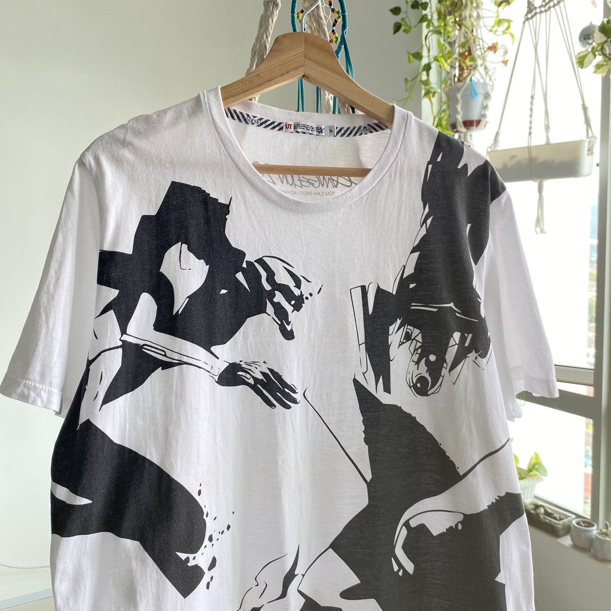Anime Vintage Evangelion 2.0 You Can Not Advance Movie ERD GRUNGE Size US XL / EU 56 / 4 - 3 Thumbnail