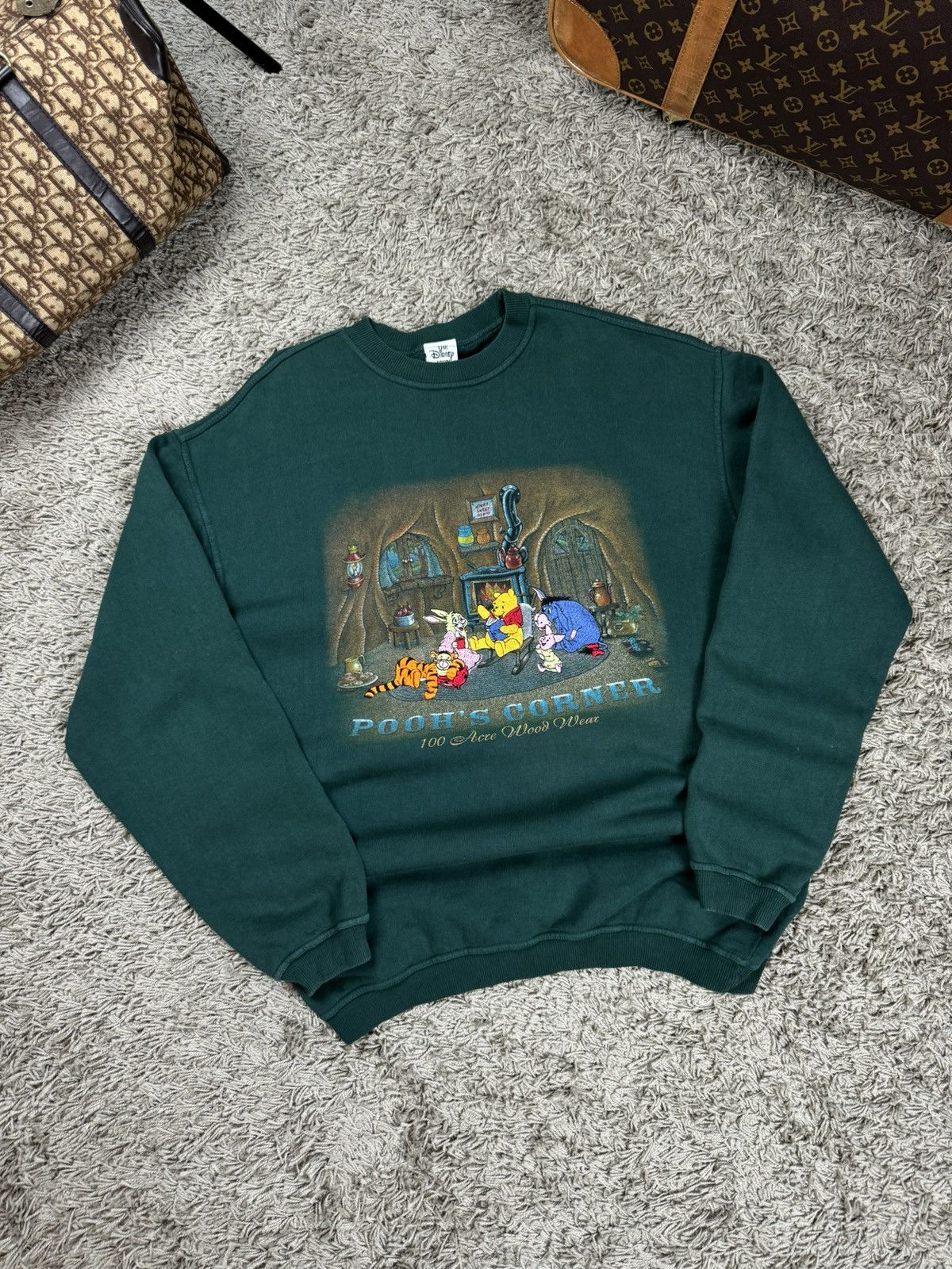 Disney × Vintage Vintage sweatshirt crewneck Disney USA 90s original item Size US XL / EU 56 / 4 - 1 Thumbnail