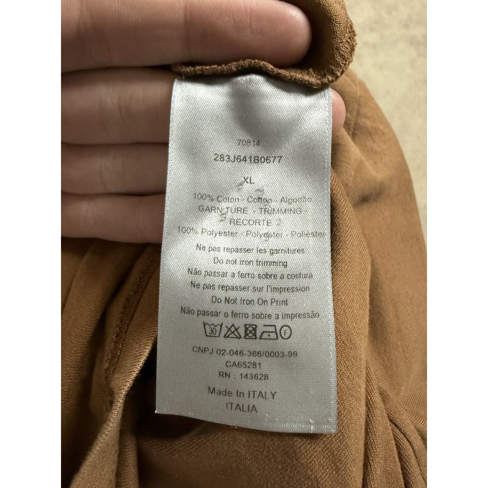 Dior Dior Travis Tee Used XL Size US XL / EU 56 / 4 - 4 Thumbnail