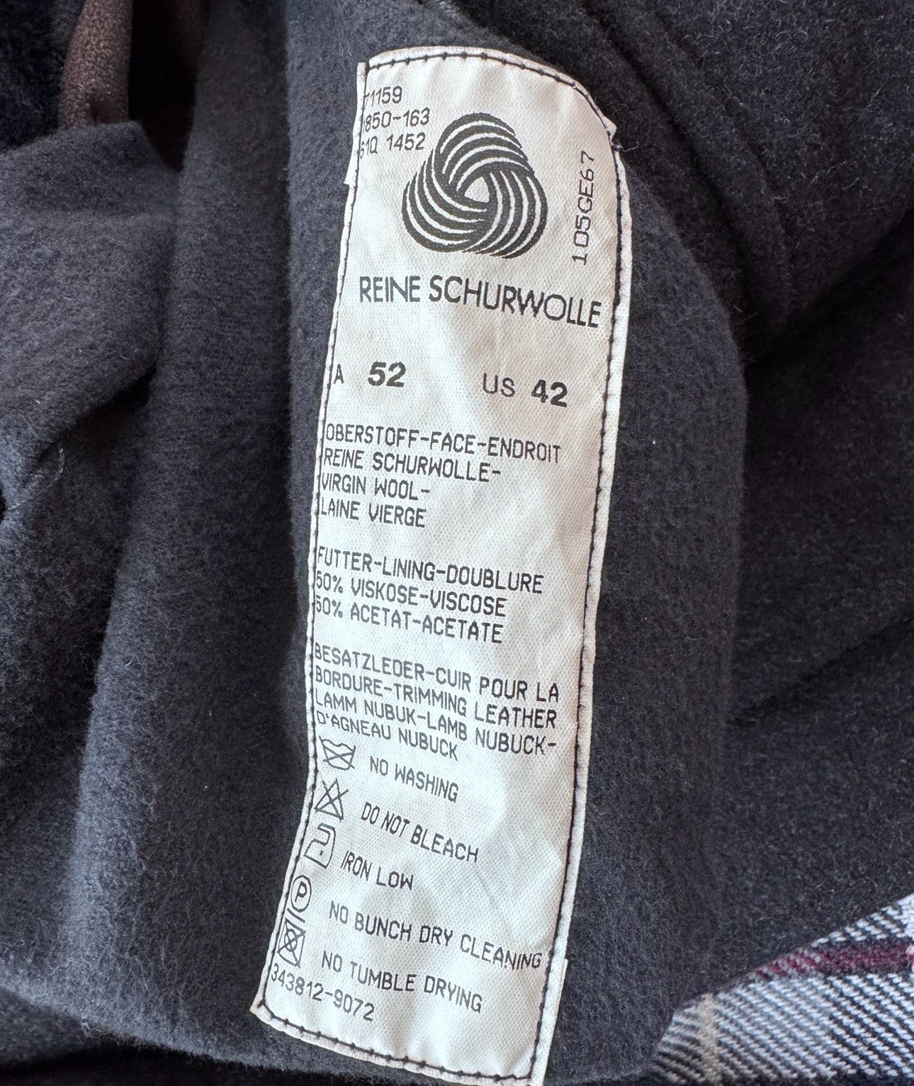 Bogner Bogner Wool Jacket with Lambskin Details Size US L / EU 52-54 / 3 - 3 Thumbnail