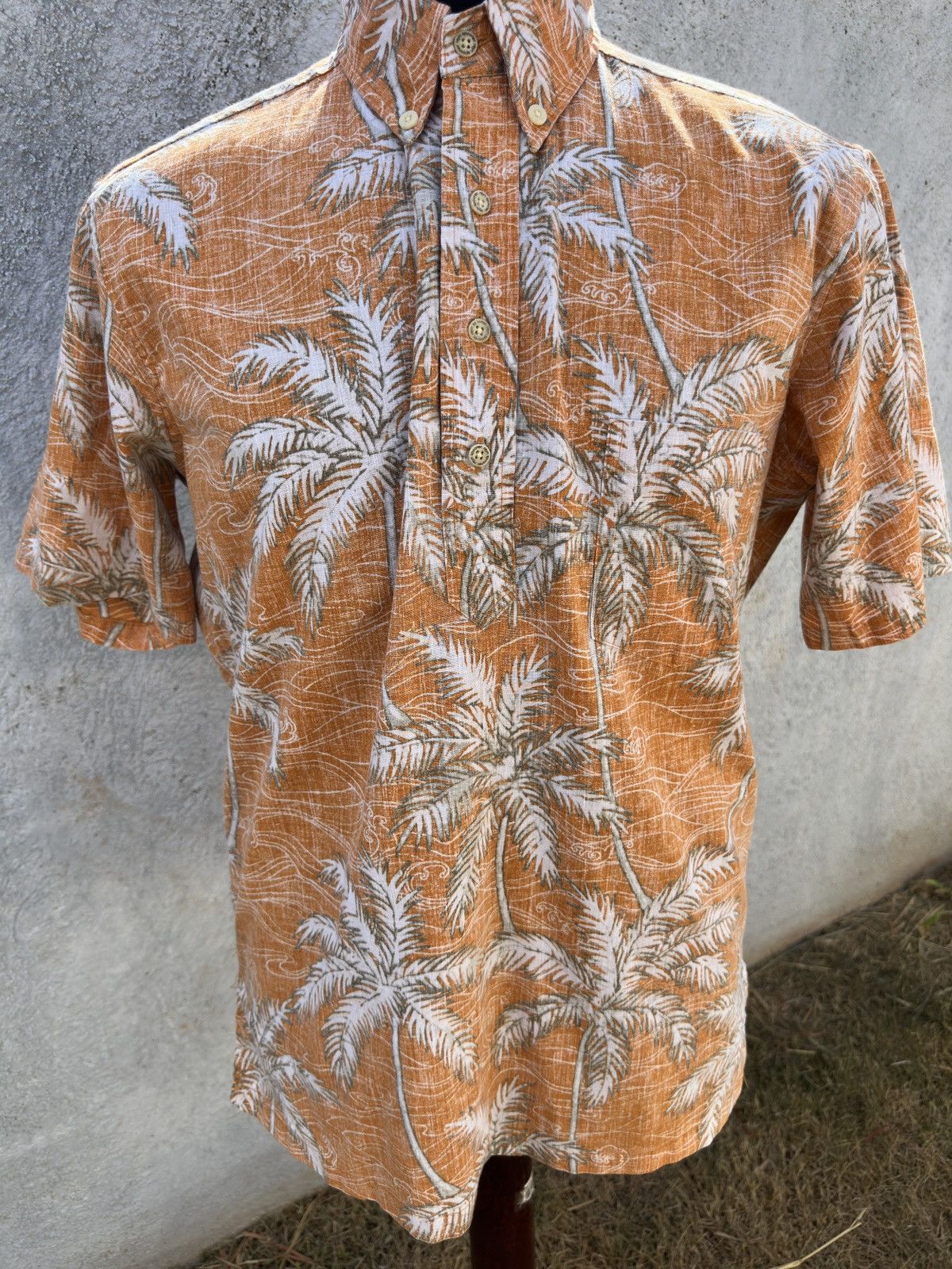 Reyn Spooner Reyn Spooner Classic Fit Hawaiian Print Orange Men's Small Size US S / EU 44-46 / 1 - 1 Thumbnail