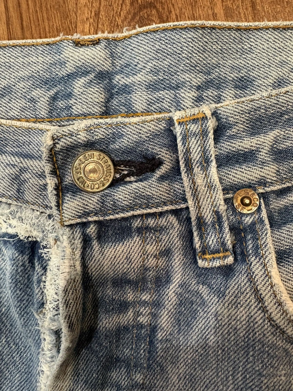 Levi's 70s/80s repaired selvedge USA levis 501 Size US 30 / EU 46 - 10 Thumbnail