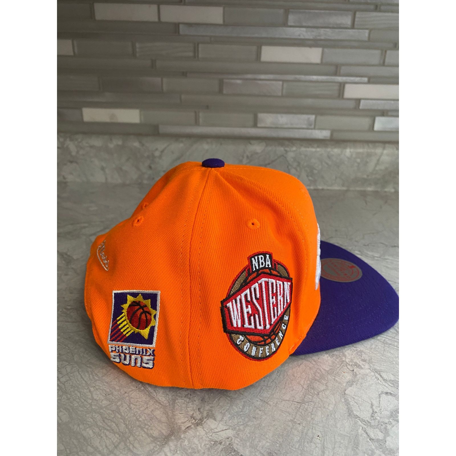 Mitchell & Ness Phoenix Suns Mitchell & Ness NBA Basketball Snapback Hat Size ONE SIZE - 6 Thumbnail