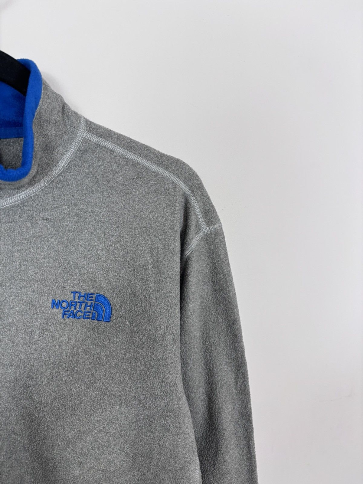 The North Face The North Face Men’s Grey 1/4 Zip Fleece Jacket Mock Neck Size US M / EU 48-50 / 2 - 5 Thumbnail