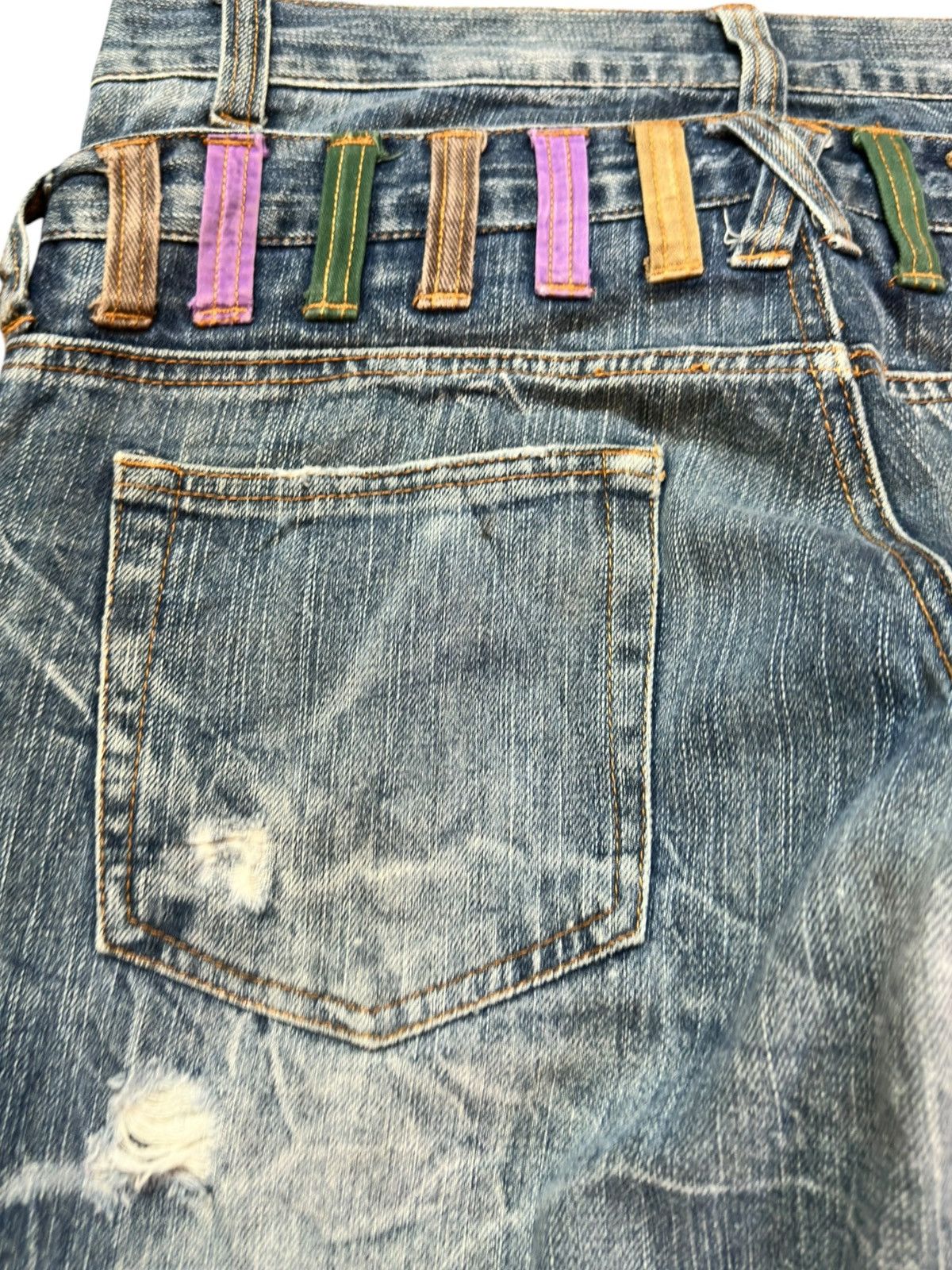 Hysteric Glamour Vintage Nylaus Clothing Double Waist Thunderwash Denim Size US 32 / EU 48 - 6 Thumbnail