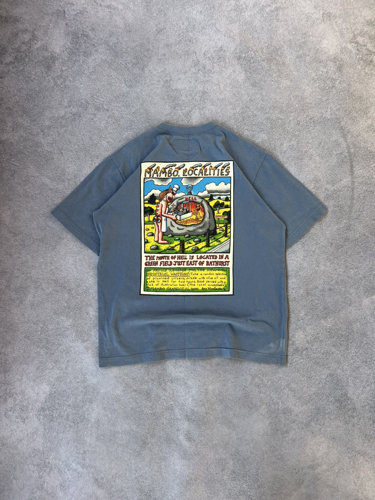 Mambo 1996 Mambo Graphics Australian Jesus Vintage T-Shirt Tee Size US M / EU 48-50 / 2 - 1 Thumbnail