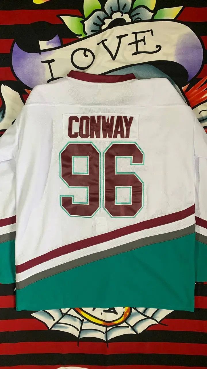 NHL Vintage Might Ducks Anaheim Shirt Large #96 Conway hockey Size US L / EU 52-54 / 3 - 2 Thumbnail