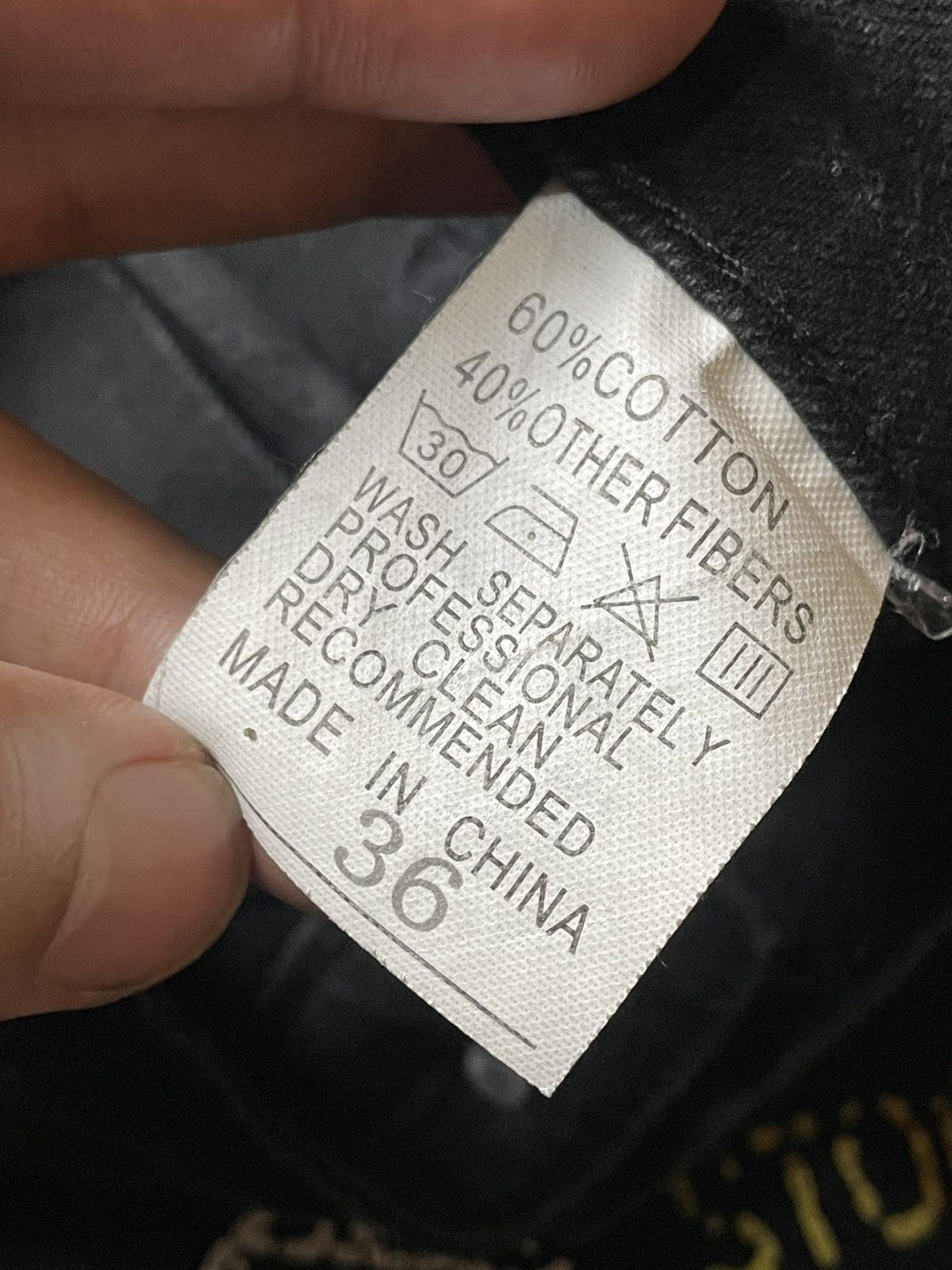 Japanese Brand × Vintage Creative Graffiti Graphic Print Stretching Jeans (92) Size US 36 / EU 52 - 8 Thumbnail