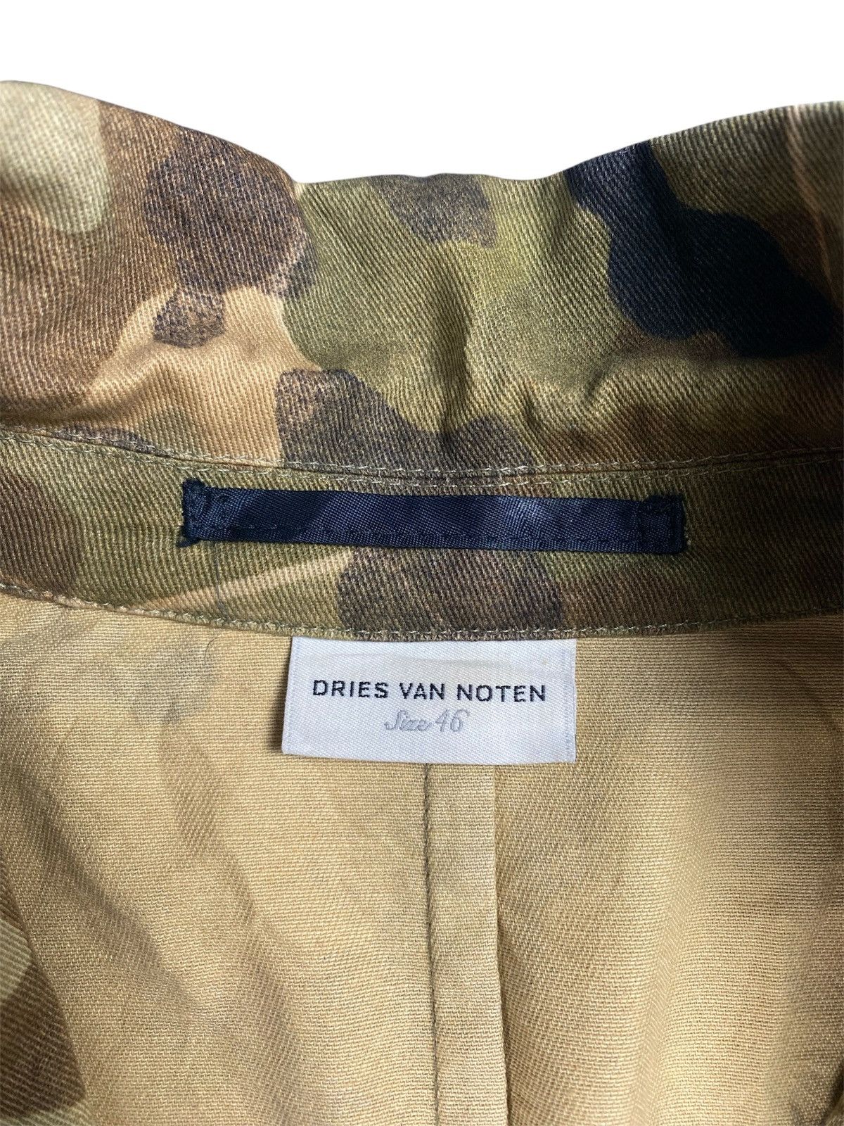 Dries Van Noten SS13 Dries Van Noten Camoaflage Blazer Size US M / EU 48-50 / 2 - 9 Thumbnail