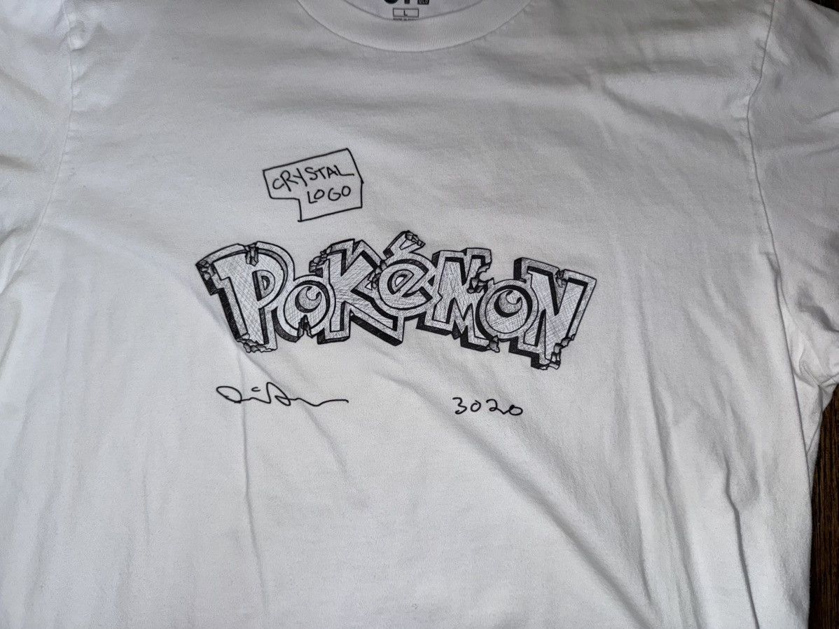 Daniel Arsham × Pokemon × Uniqlo Pokémon X Daniel Arsham X Uniqlo Crystallized White T-Shirt Size US L / EU 52-54 / 3 - 3 Thumbnail