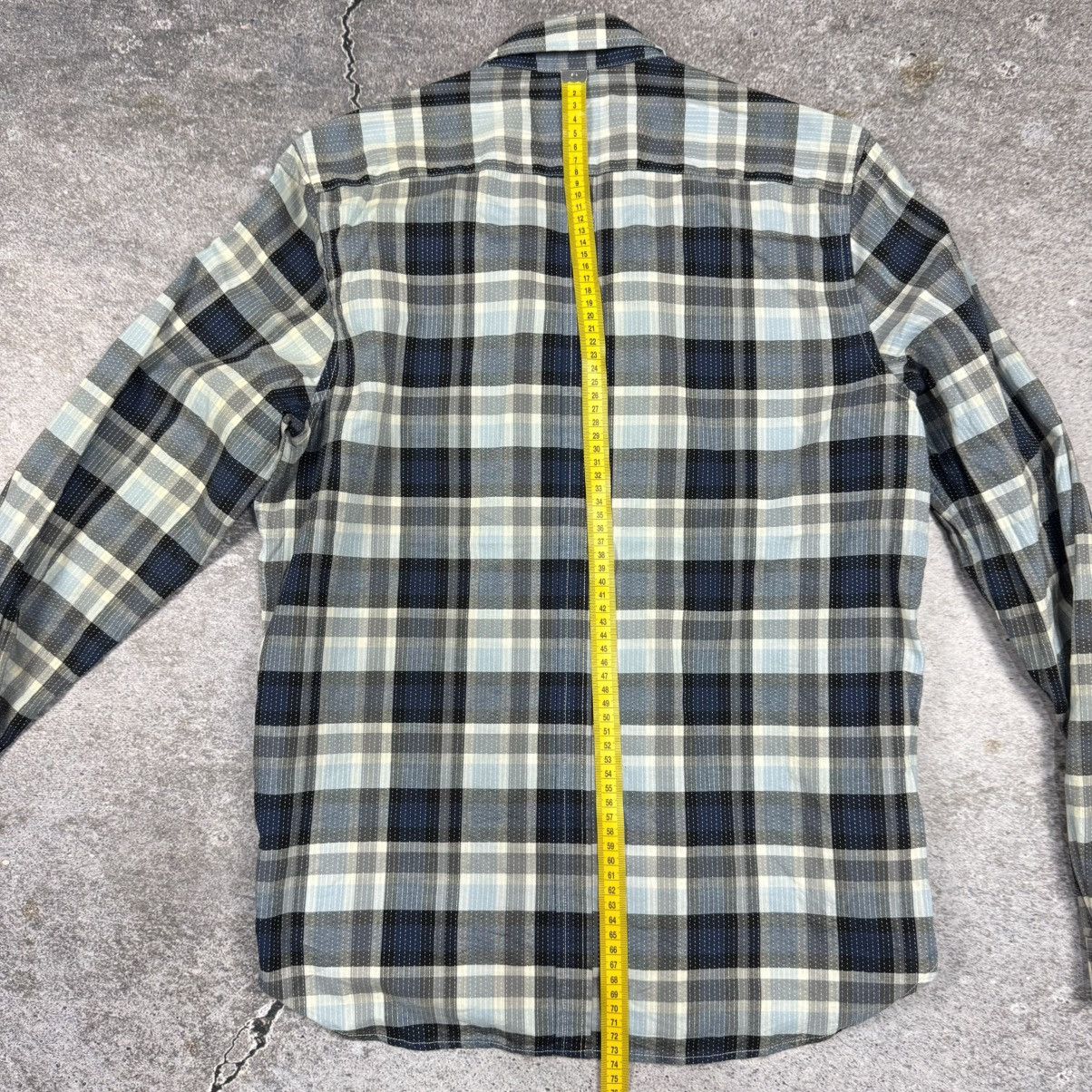 Fred Perry Fred Perry Men's Plaid Button-Down Shirt - Size M -Blue/Grey Size US M / EU 48-50 / 2 - 8 Thumbnail