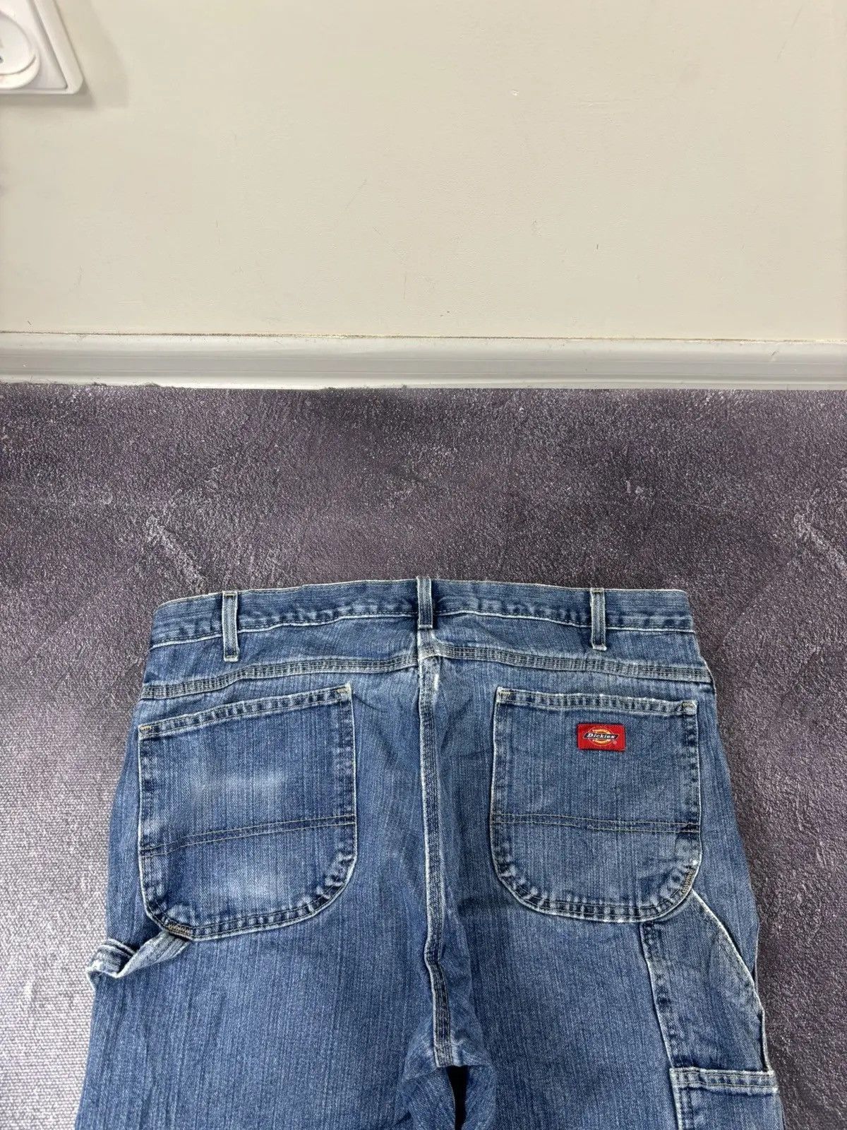 Dickies × Vintage Vintage Dickies USA Blue Work Denim Baggy Jeans Size US 38 / EU 54 - 5 Thumbnail